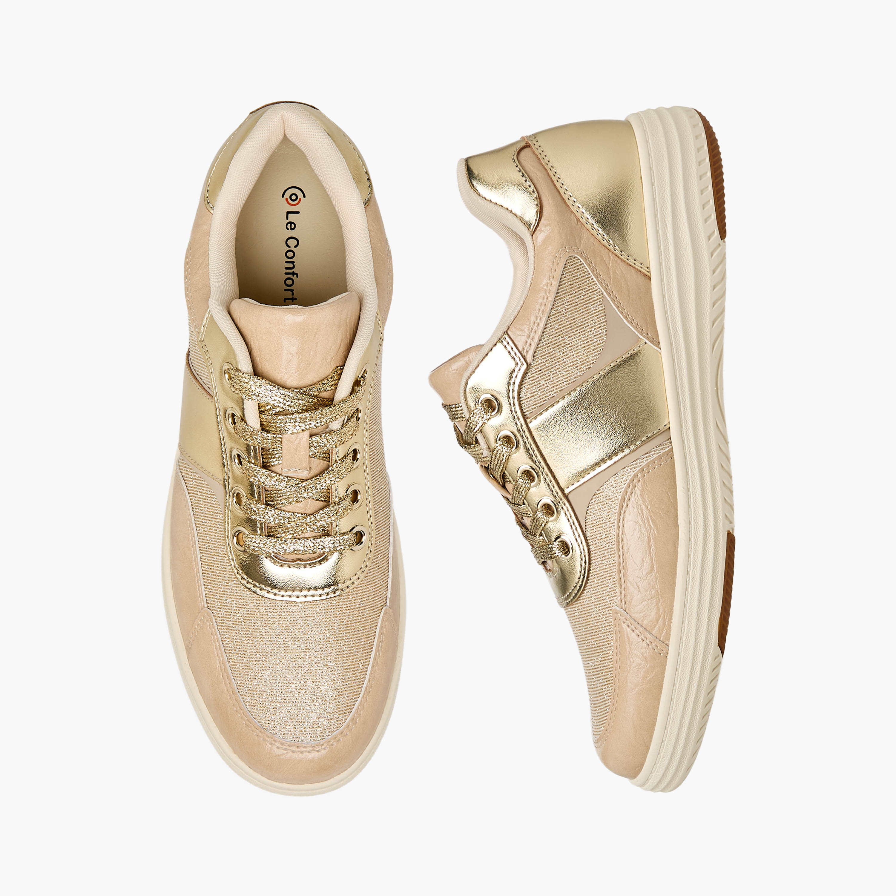 حذاء سنيكرز برباط إغلاق للنساء من لو كونفورت-women-shoes-sneakers-image-1