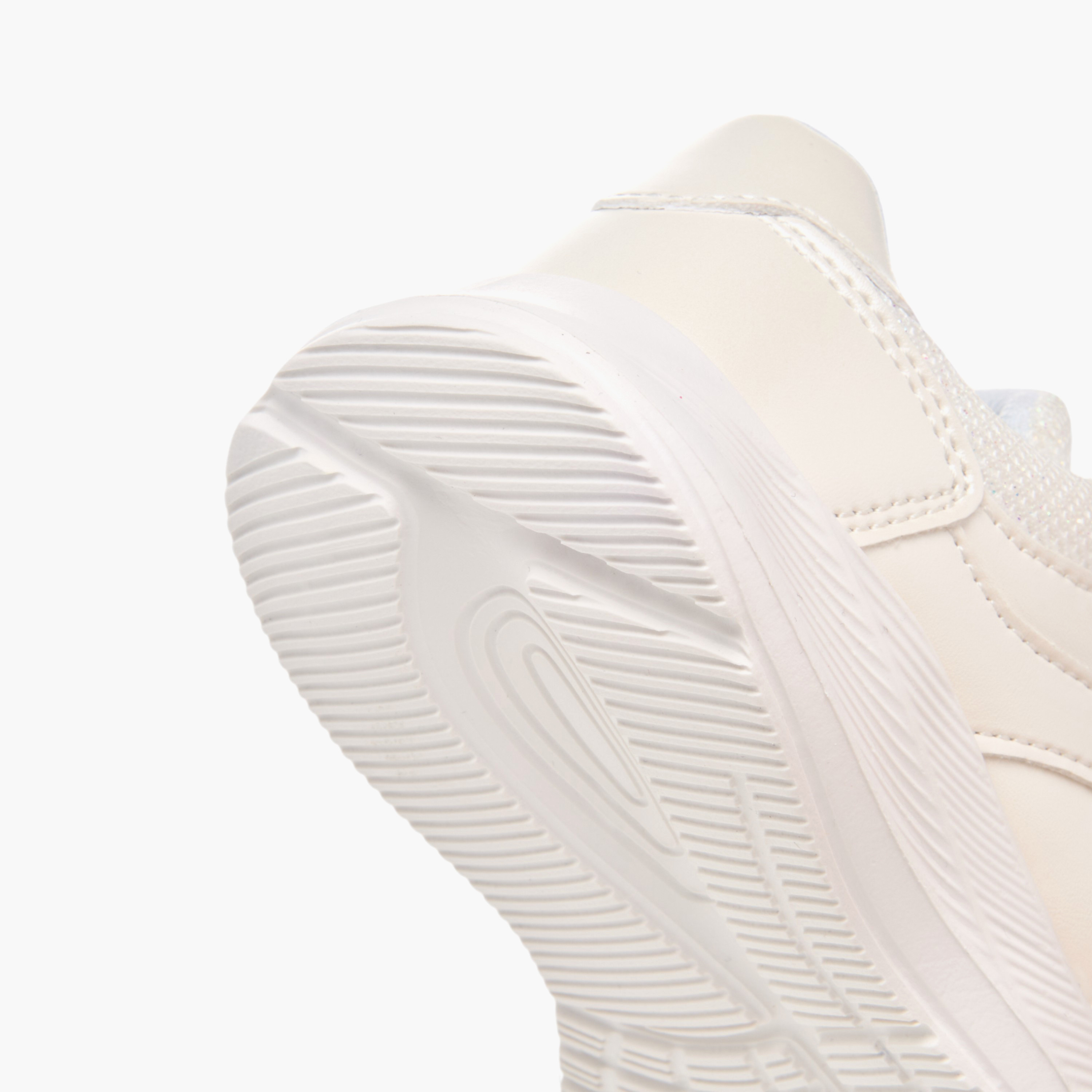 Barefeet Panelled Ankle Sneakers with Hook and Loop Closure-girls-shoes-sneakers-image-5