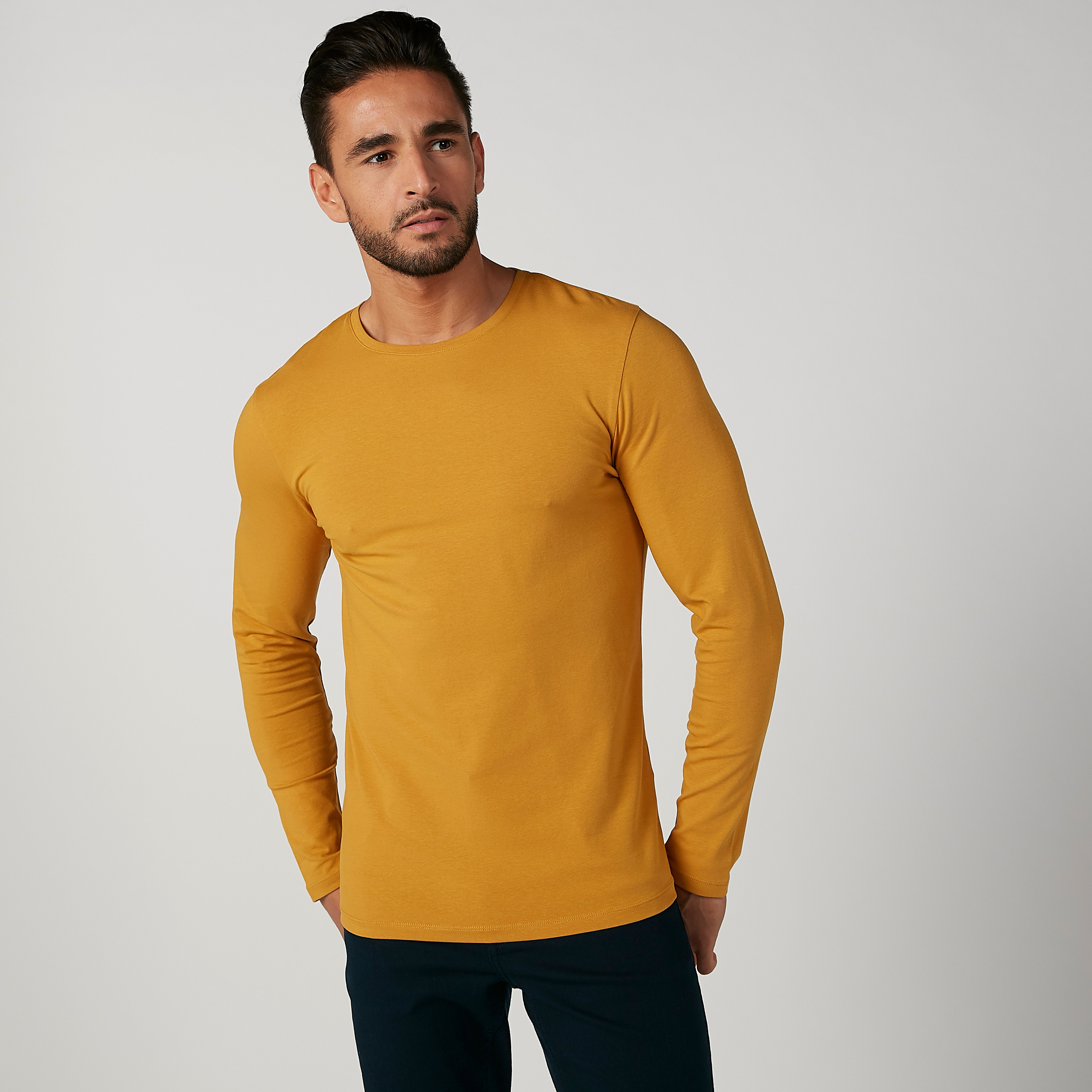 Plain long store sleeve t shirts