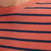 Striped Crew Neck T-shirt with Short Sleeves-T Shirts-thumbnail-5