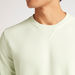 Solid Sweatshirt with Long Sleeves and Crew Neck-Hoodies and Sweatshirts-thumbnail-2