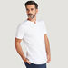 Solid T-shirt with Short Sleeves-T Shirts-thumbnail-0