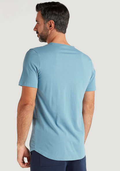 Solid T-shirt with Short Sleeves