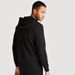 Solid Zip Through Hooded Jacket with Kangaroo Pocket-Hoodies and Sweatshirts-thumbnail-3