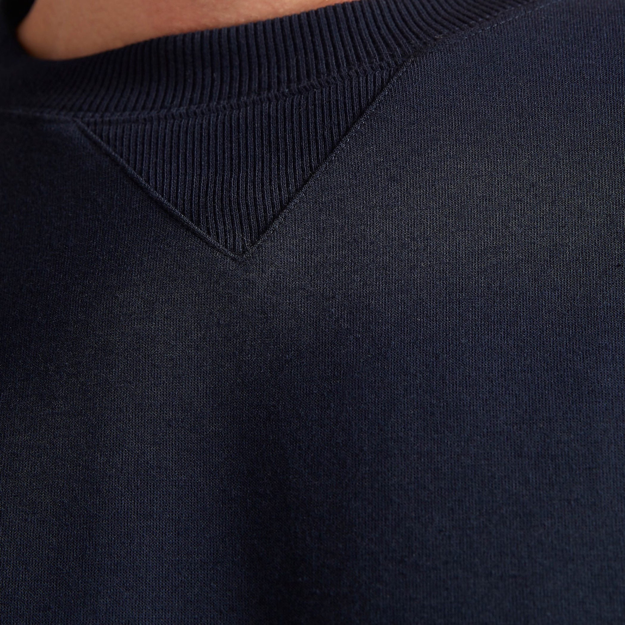 Solid Crew Neck Sweatshirt with Long Sleeves-men-winterwear-hoodiesandsweatshirts-image-5