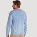 Striped T-shirt with Long Sleeves and Crew Neck-T Shirts-thumbnailMobile-3