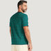Striped T-shirt with Crew Neck and Short Sleeves-T Shirts-thumbnailMobile-3