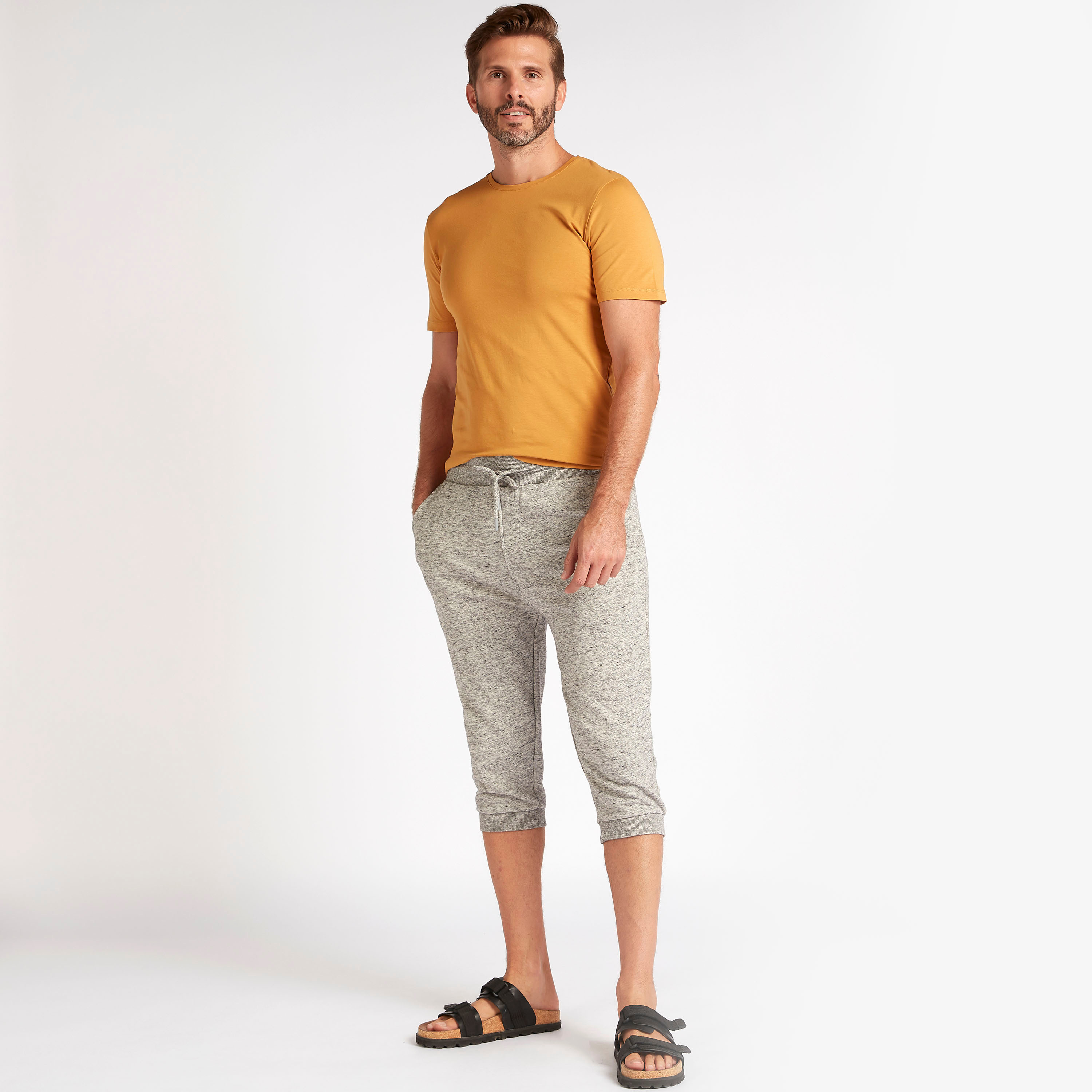 Solid T-shirt with Short Sleeves and Crew Neck-men-clothing-tshirtsandpolos-tshirts-image-2