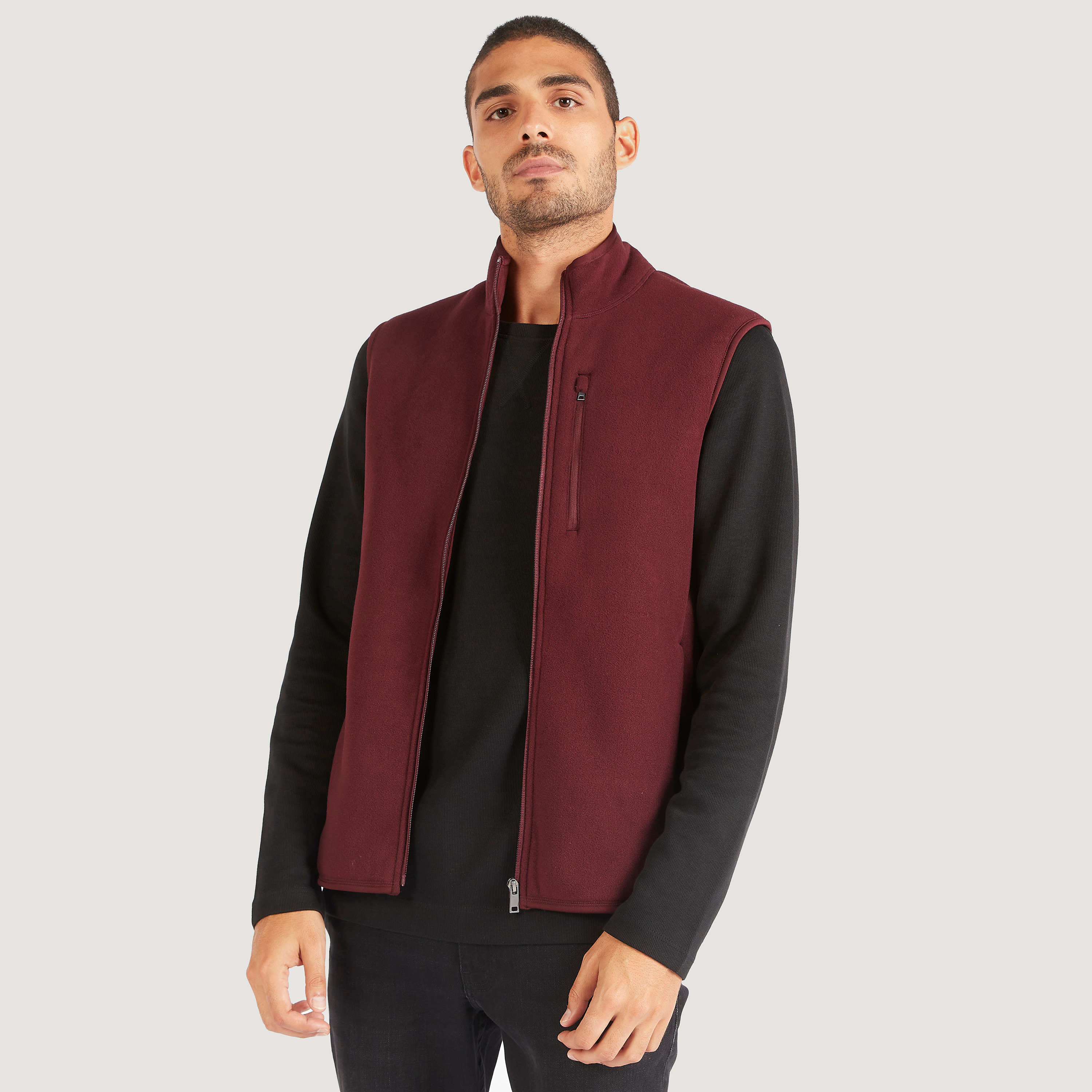 Textured Sleeveless Jacket with Pockets-men-clothing-jacketsandblazers-jackets-image-2
