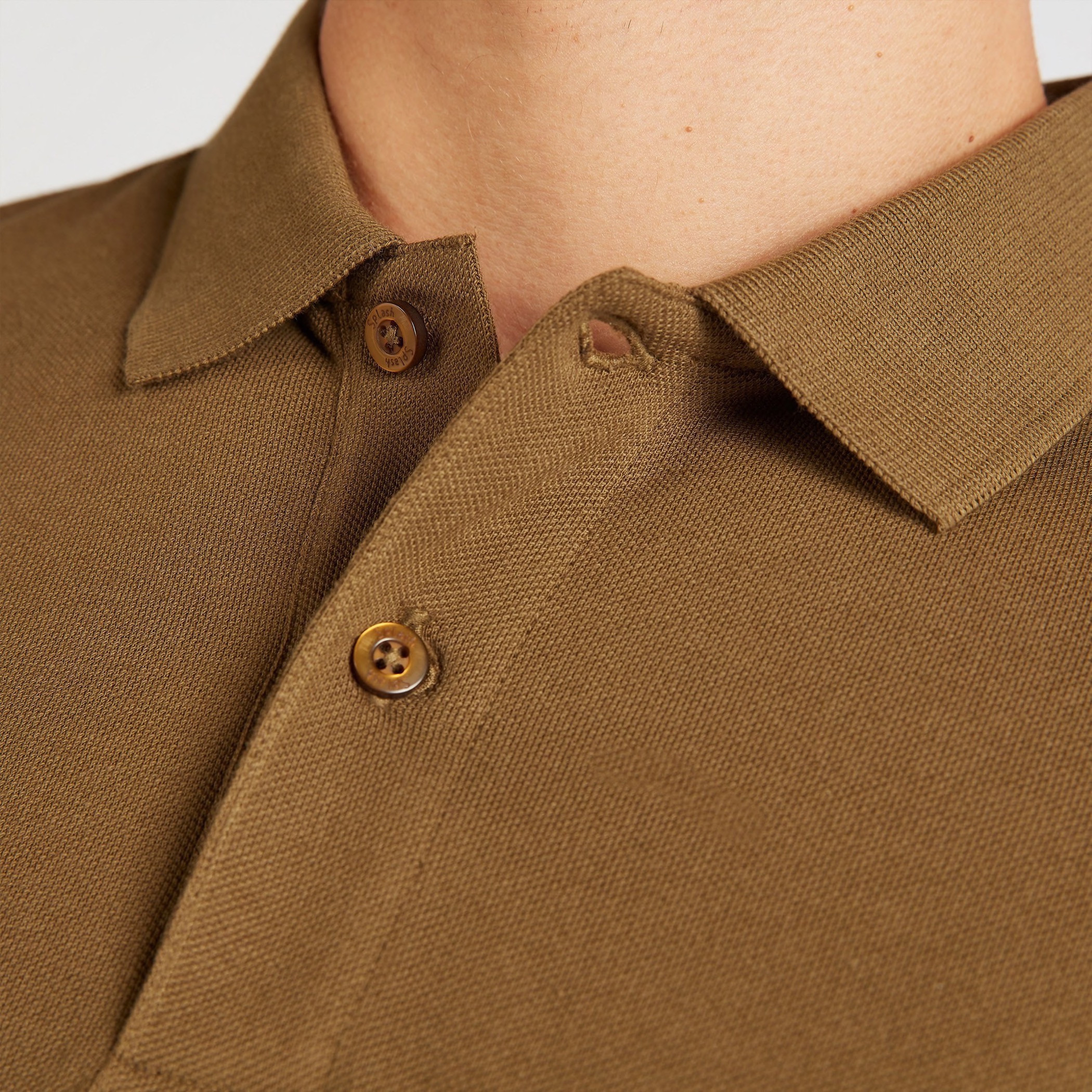 Solid Polo T-shirt with Short Sleeves-men-clothing-tshirtsandpolos-polos-image-6