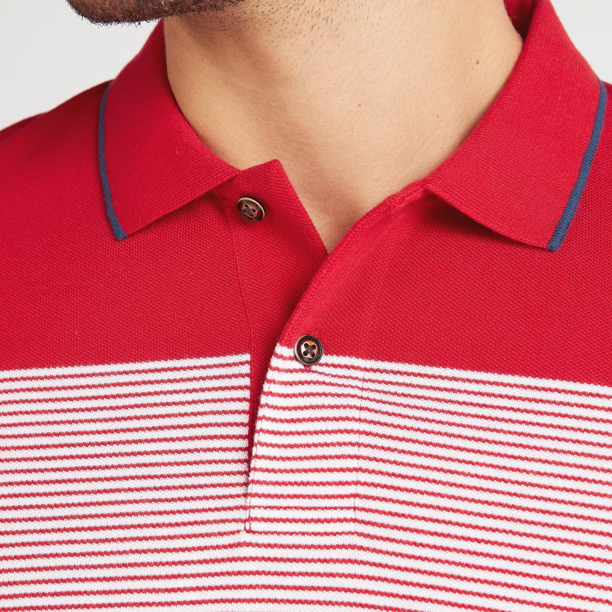 تيشيرت بولو مخطّط بأكمام قصيرة-men-clothing-tshirtsandpolos-polos-image-3