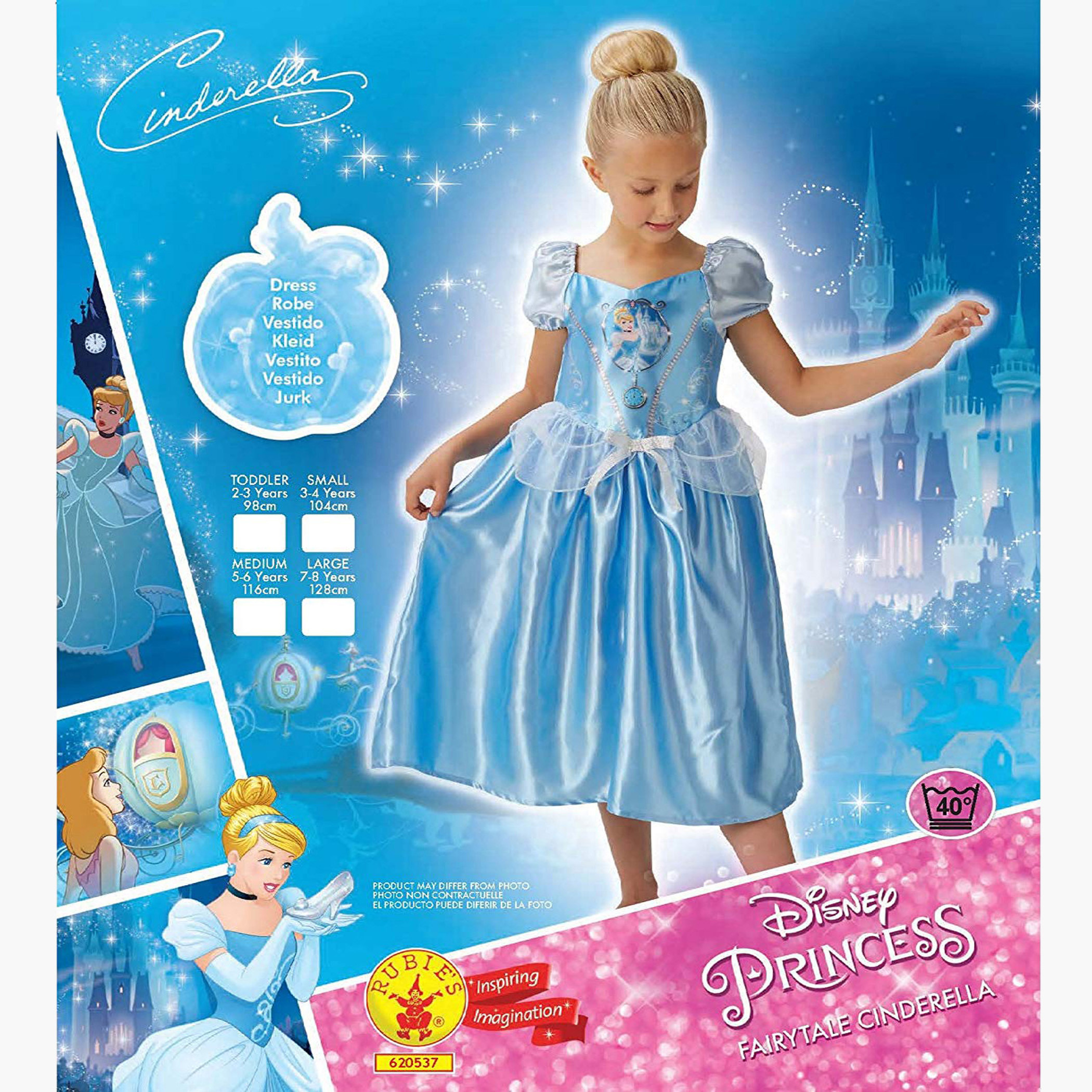 Rubie Cinderella Fairytale Costume-girls-clothing-costumes-image-2