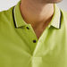 Solid Polo T-shirt with Short Sleeves and Tipping Detail-Polos-thumbnailMobile-4