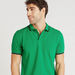 Solid Polo T-shirt with Short Sleeves and Tipping Detail-Polos-thumbnailMobile-4