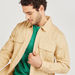 Solid Zip Through Shirt with Long Sleeves and Pockets-Shirts-thumbnail-4