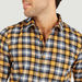 Checked Shirt with Long Sleeves and Chest Pocket-Shirts-thumbnailMobile-2