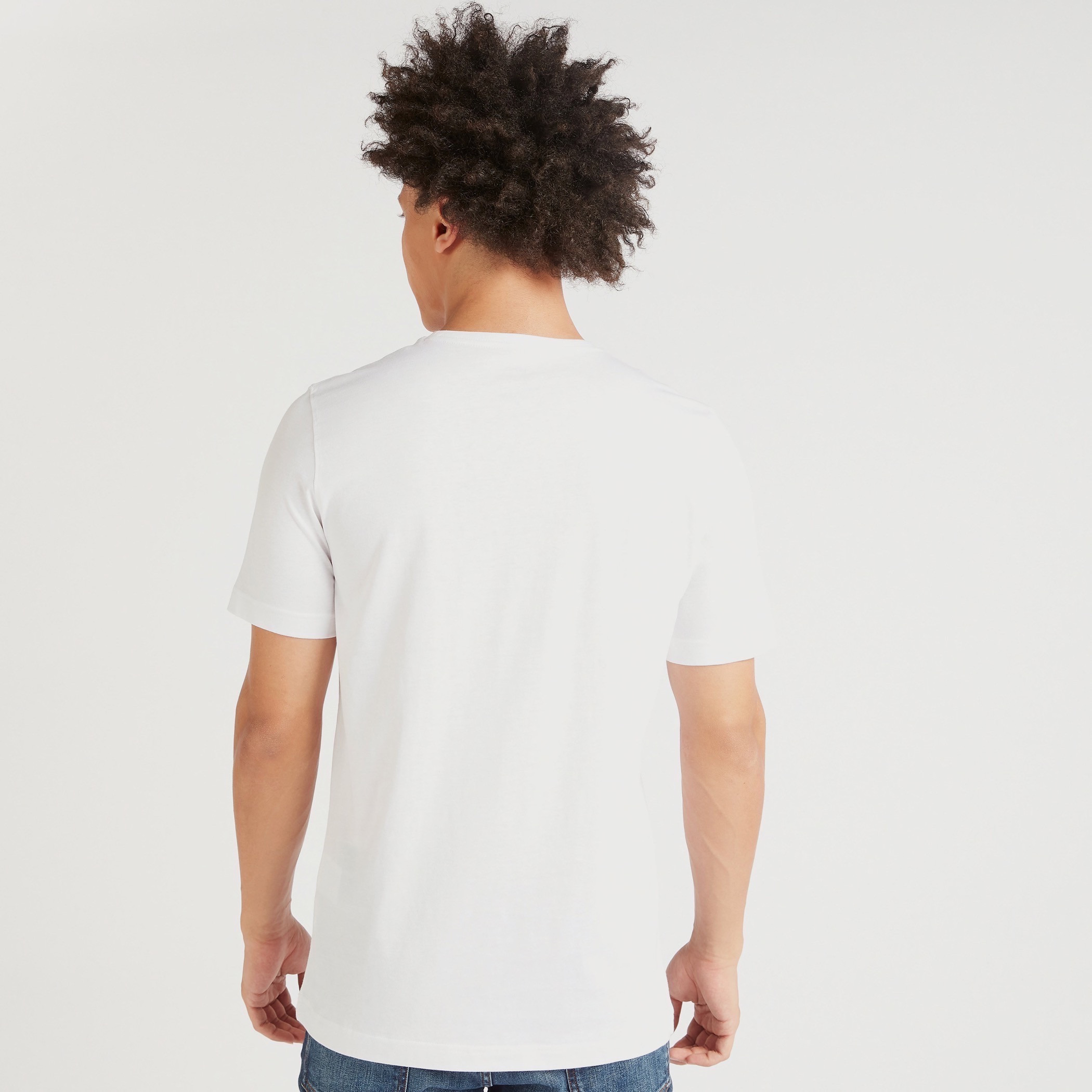 Graphic Print Crew Neck T-shirt with Short Sleeves-men-clothing-tshirtsandpolos-tshirts-image-4