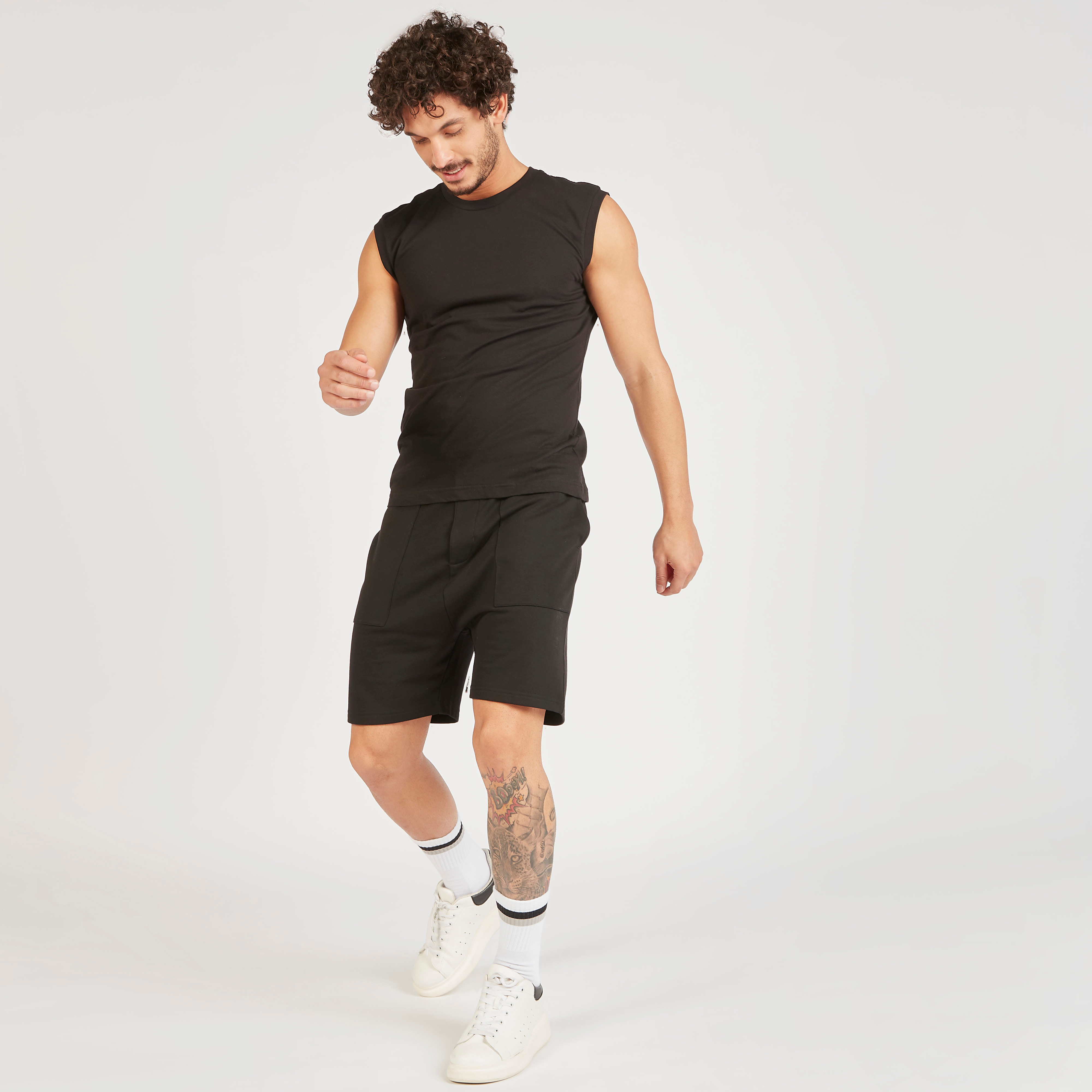 Solid Sleeveless Vest with Crew Neck-men-clothing-tshirtsandpolos-vests-image-7
