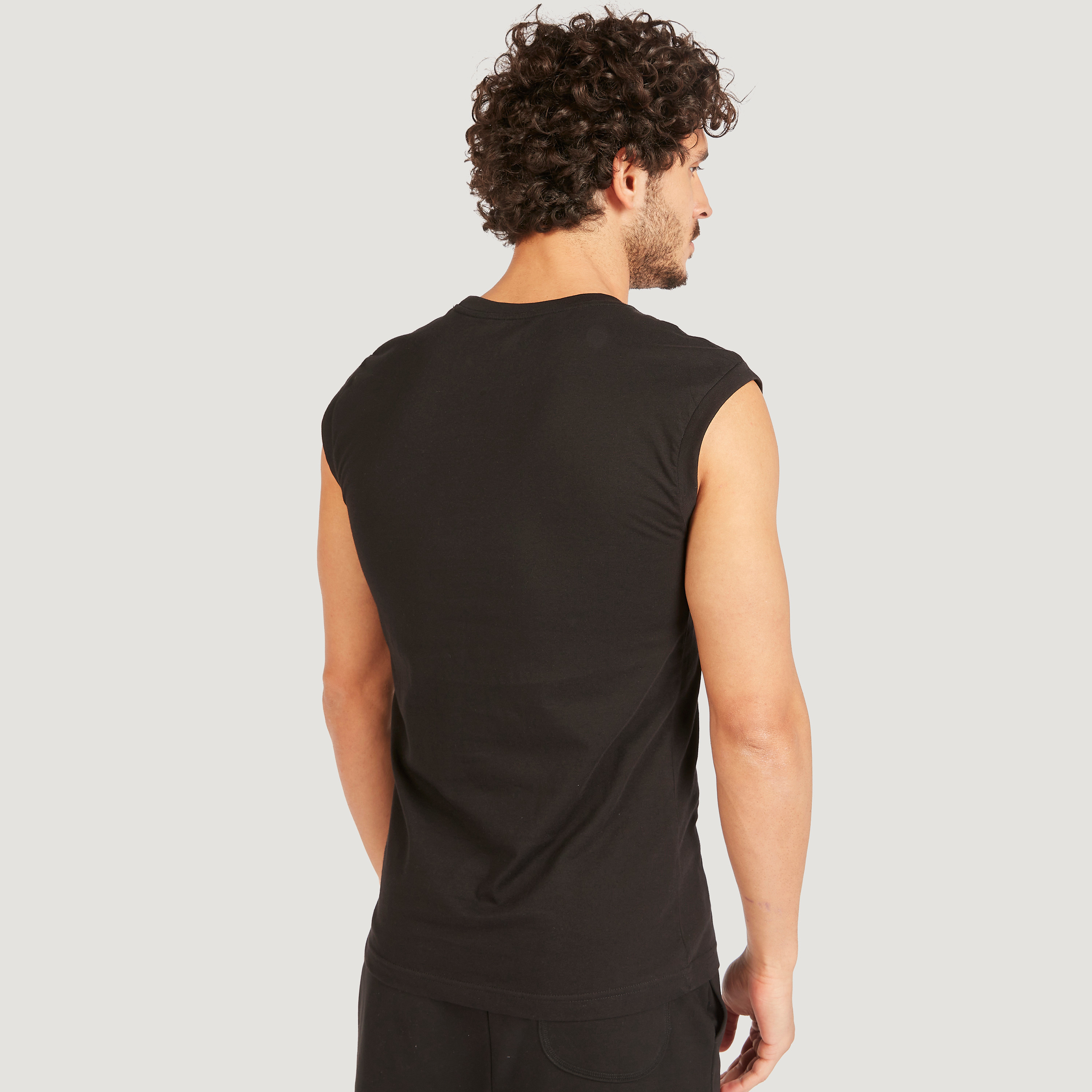 Solid Sleeveless Vest with Crew Neck-men-clothing-tshirtsandpolos-vests-image-9