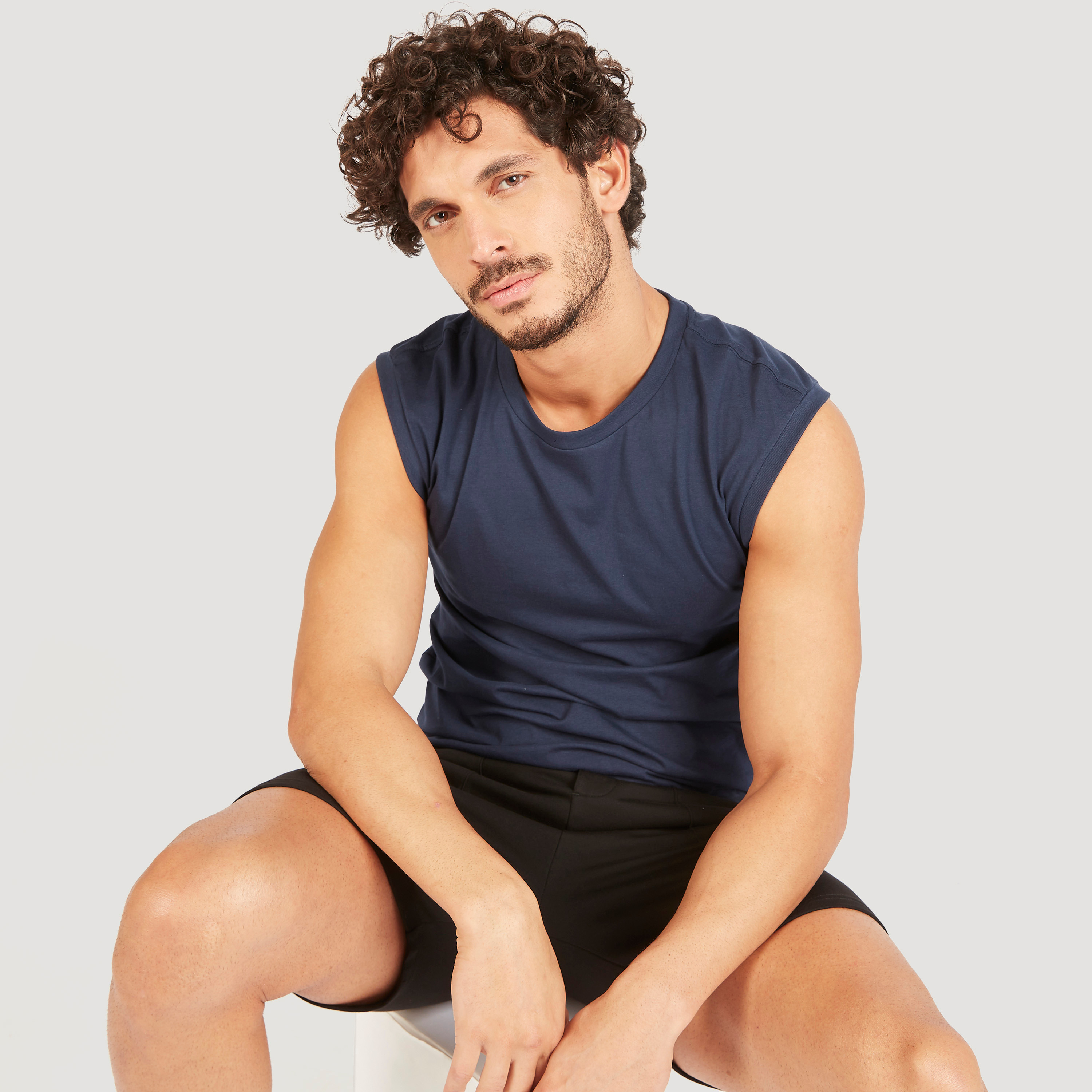 Solid Sleeveless Vest with Crew Neck-men-clothing-tshirtsandpolos-vests-image-20