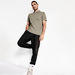 Solid Polo T-shirt with Short Sleeves and Button Closure-Polos-thumbnailMobile-1