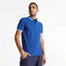 Solid Polo T-shirt with Short Sleeves-Polos-thumbnailMobile-1