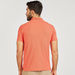Camel Embroidered Polo T-shirt with Short Sleeves-Polos-thumbnailMobile-2