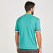 Solid T-shirt with Crew Neck and Short Sleeves-T Shirts-thumbnailMobile-2