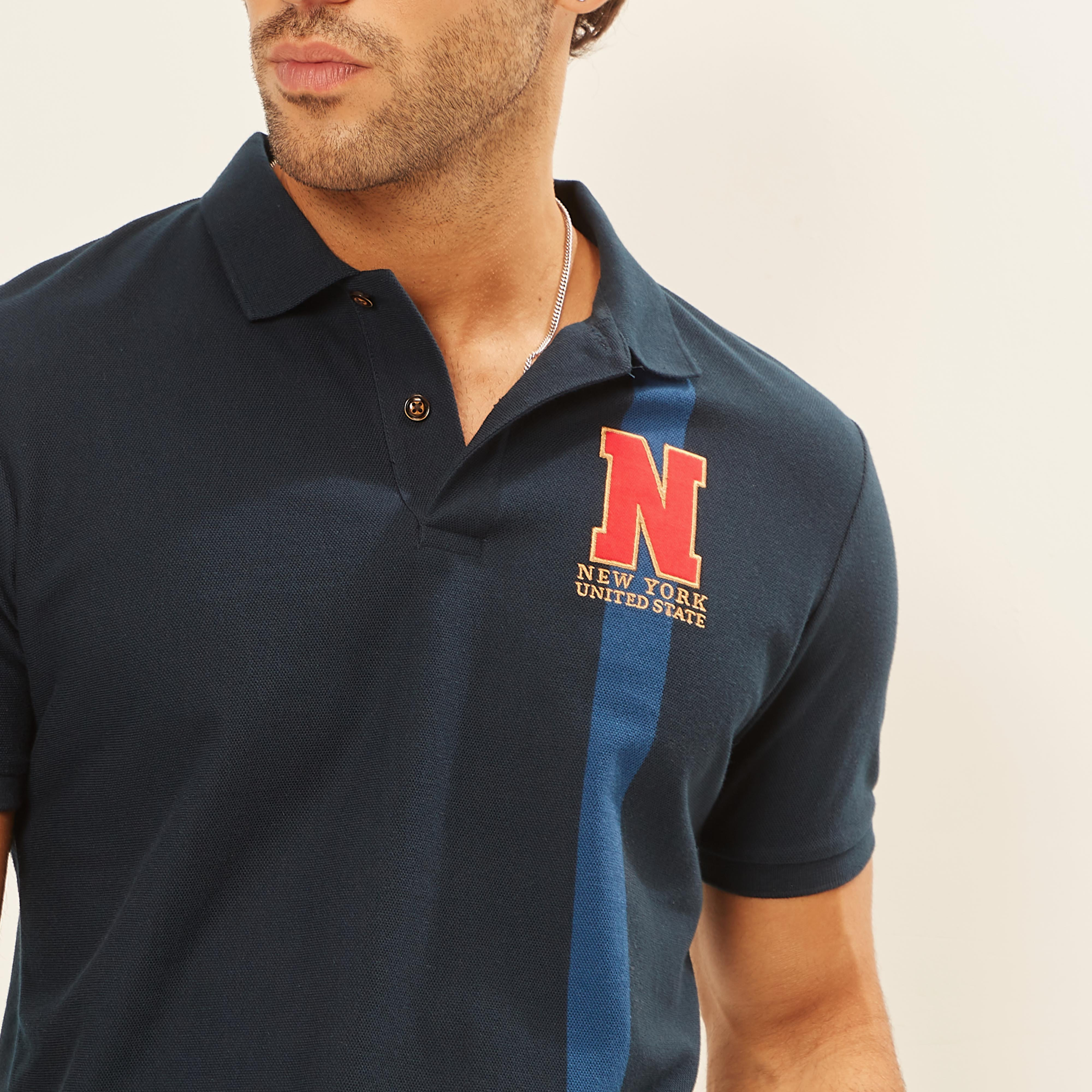 تيشيرت بولو بطبعات وأكمام قصيرة-men-clothing-tshirtsandpolos-polos-image-5