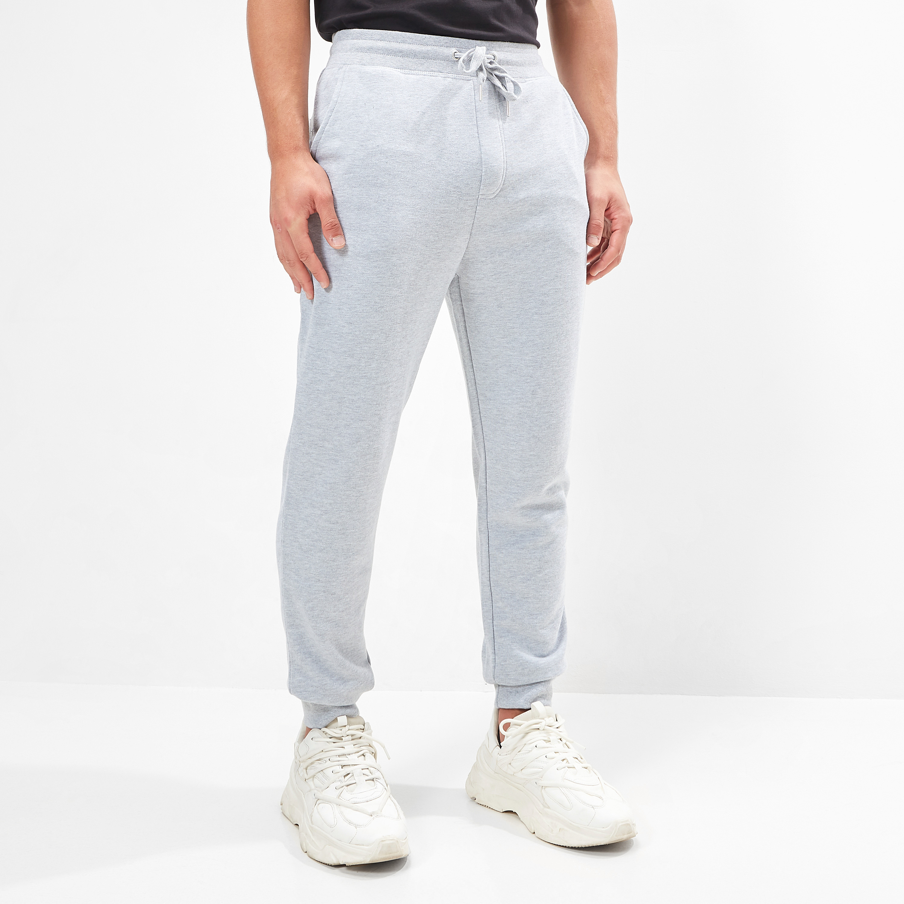 Solid Joggers with Drawstring Closure and Pockets-men-clothing-bottoms-joggers-image-9