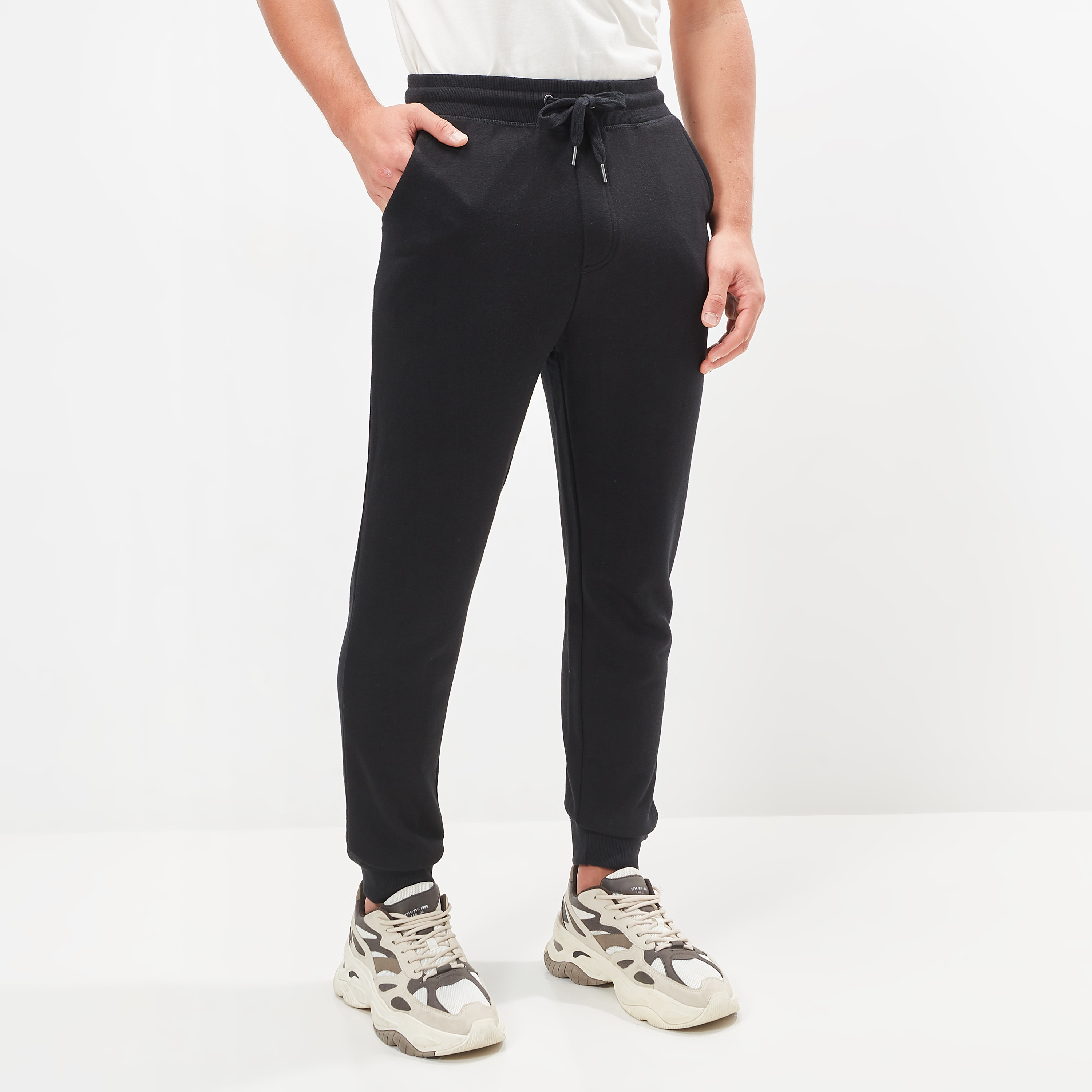 Solid Joggers with Drawstring Closure and Pockets-men-clothing-bottoms-joggers-image-10