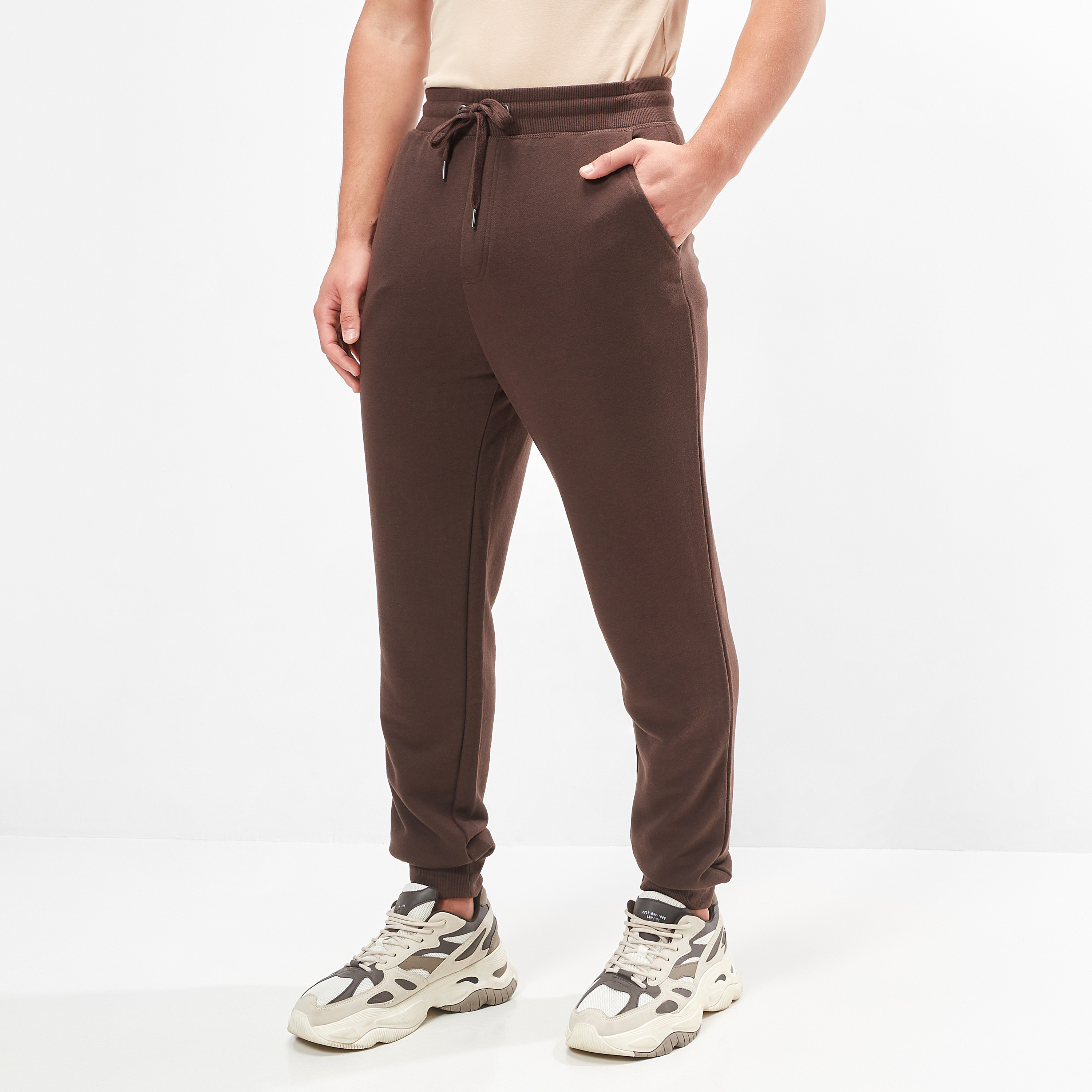 Solid Joggers with Drawstring Closure and Pockets-men-clothing-bottoms-joggers-image-14