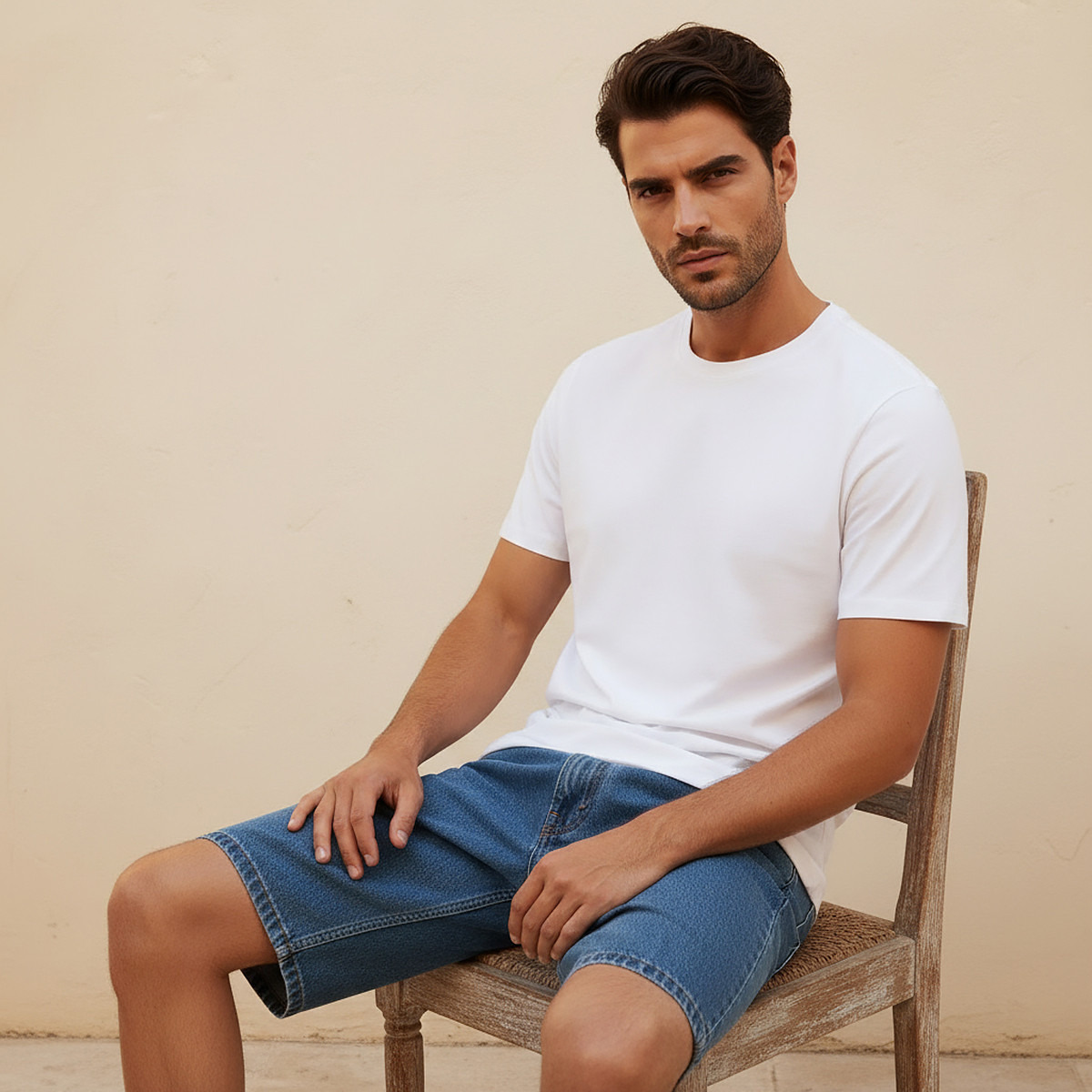 Regular Fit Crew Neck T-shirt with Short Sleeves-PROMO_SP_KW_2FOR4_75_311025-image-5