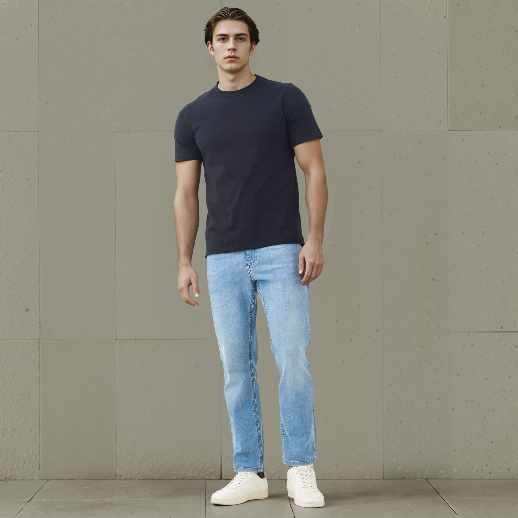 Regular Fit Crew Neck T-shirt with Short Sleeves-PROMO_SP_SA_BUNDLE_2FOR55_180925-image-2