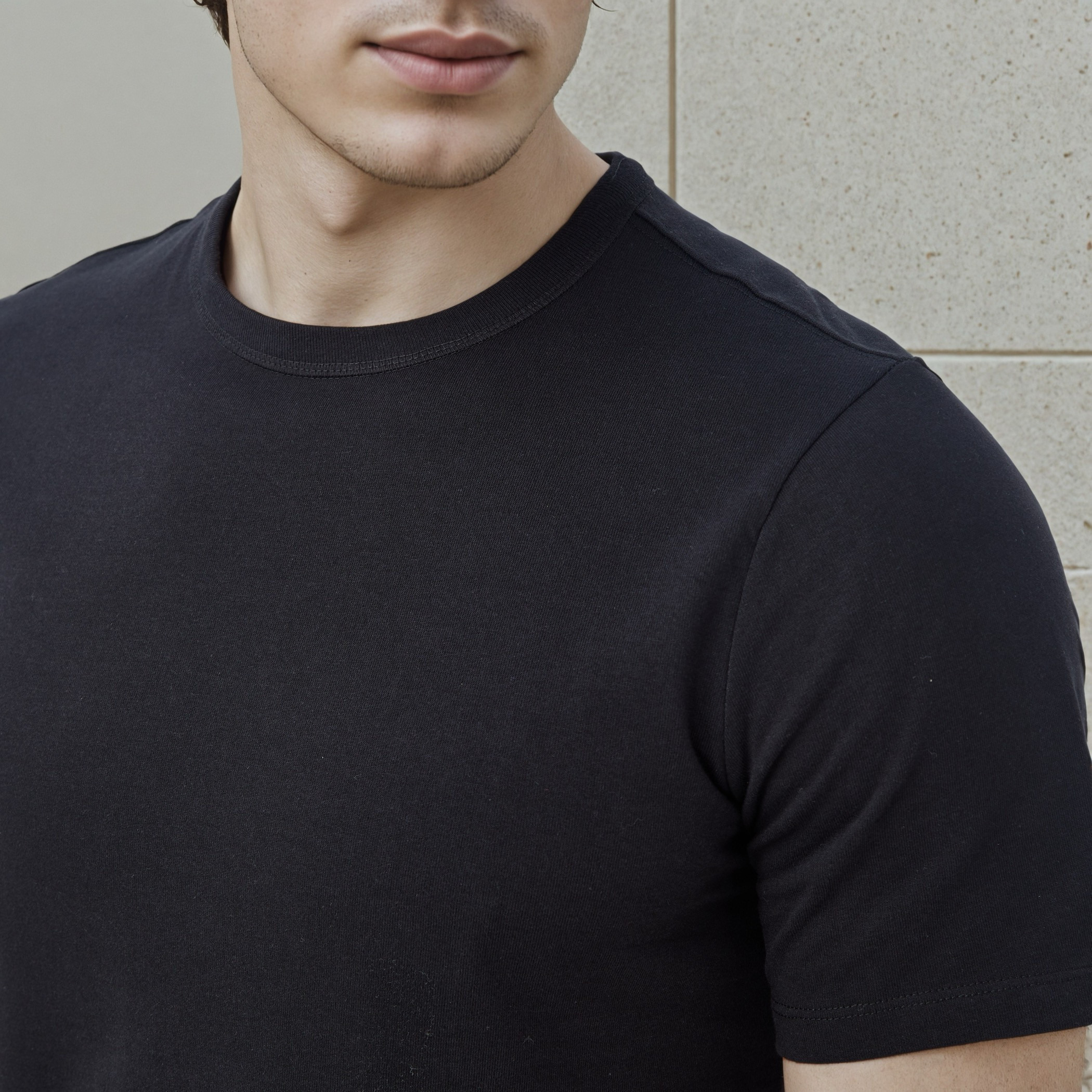 Regular Fit Crew Neck T-shirt with Short Sleeves-PROMO_SP_SA_BUNDLE_2FOR55_180925-image-4