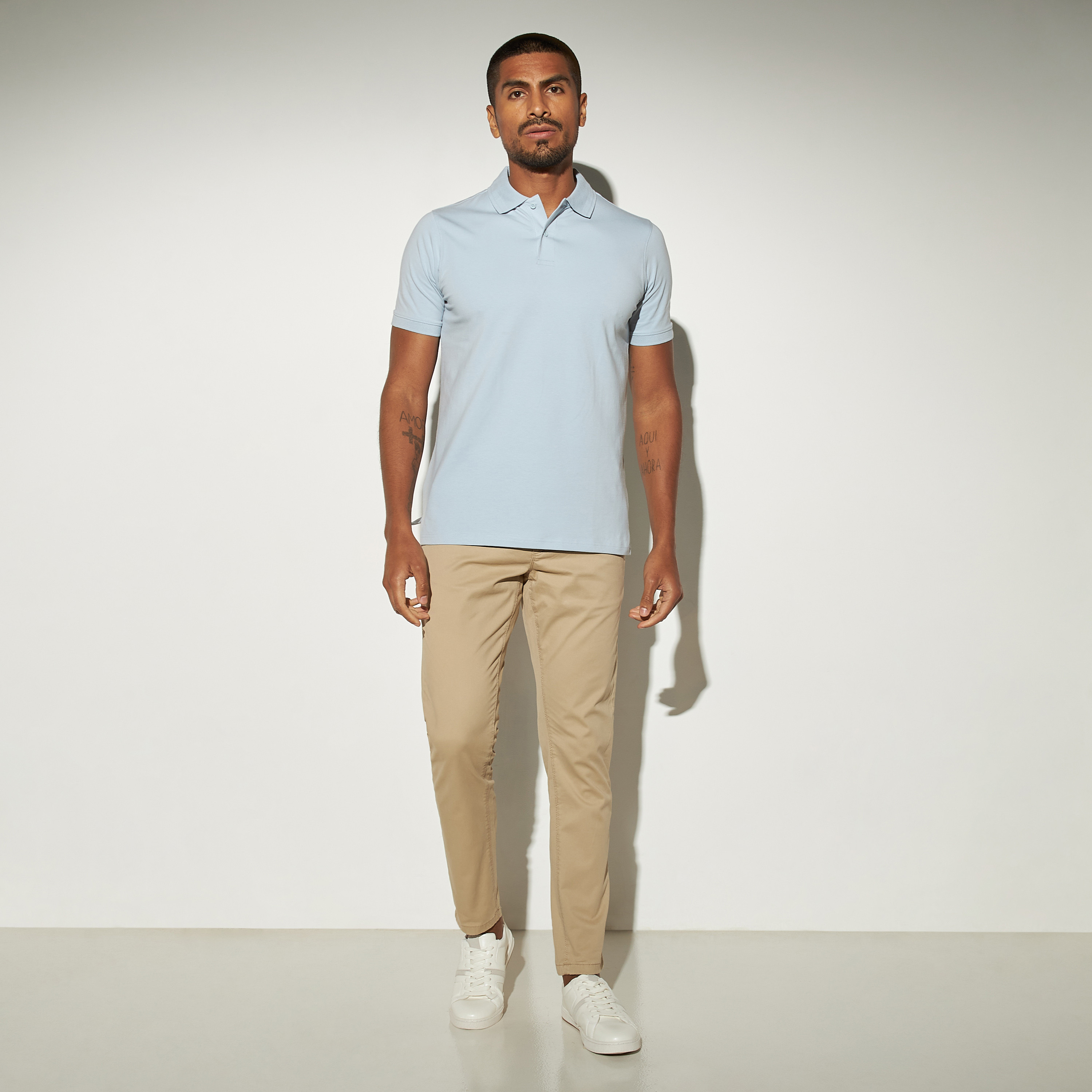 Polo shirt clearance with pants