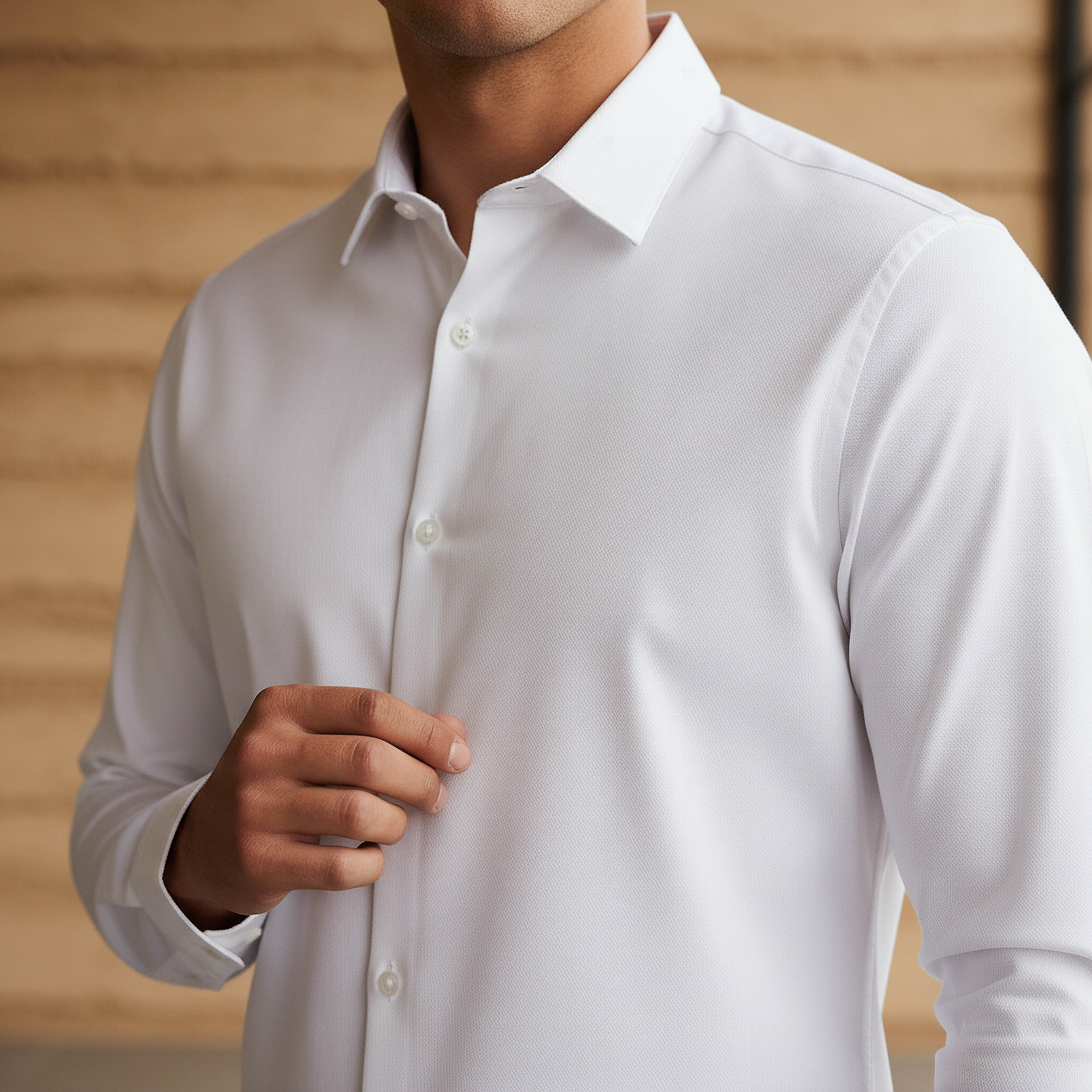 Oxford Shirt with Long Sleeves-men-clothing-shirts-image-4
