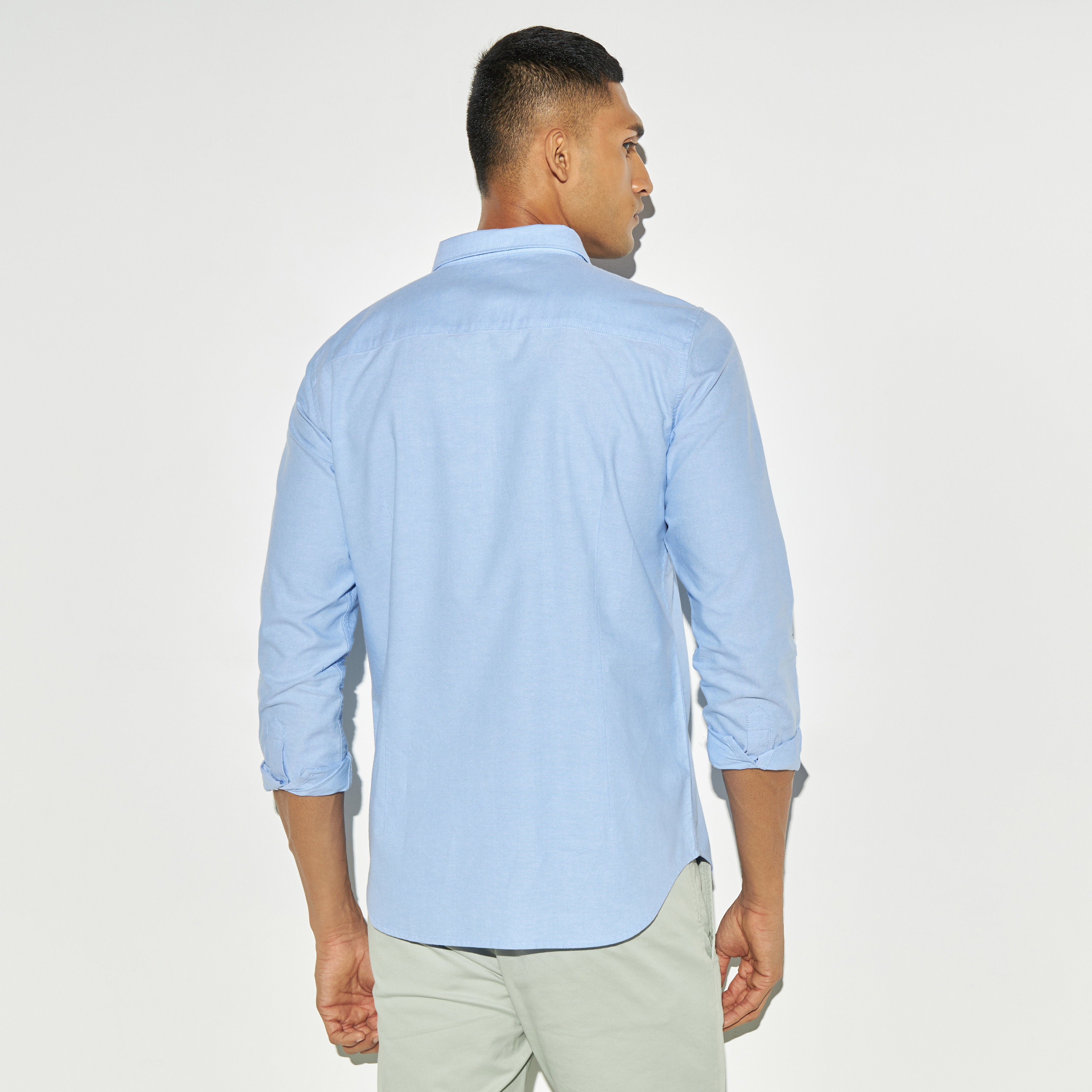 Men's long sleeve button up deals shirts