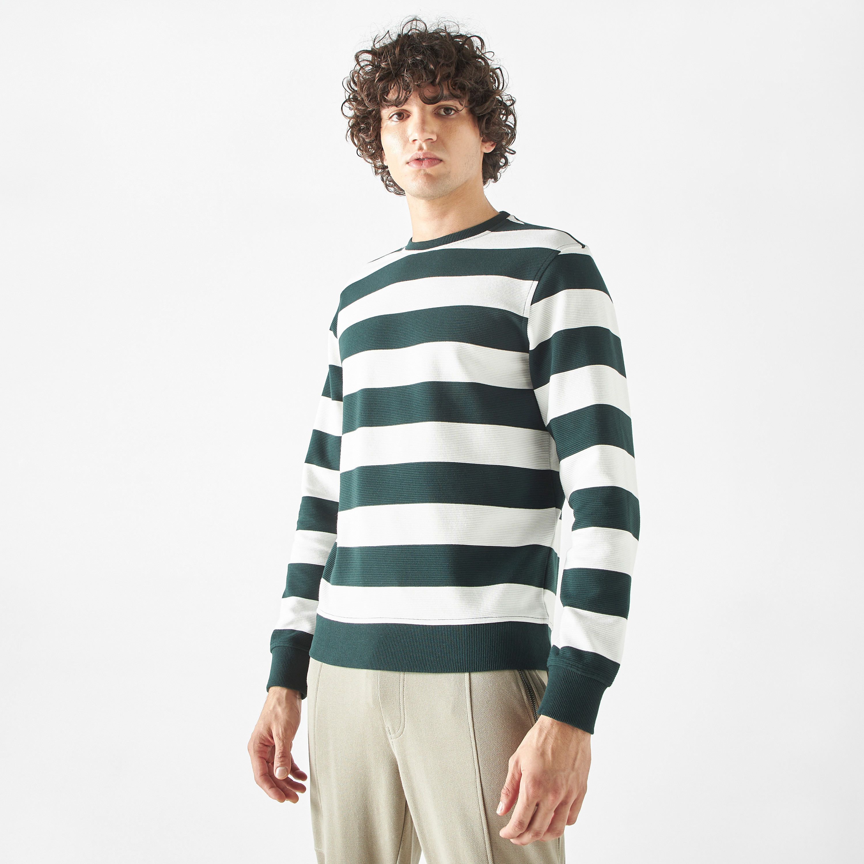 Striped sweatshirt store mens