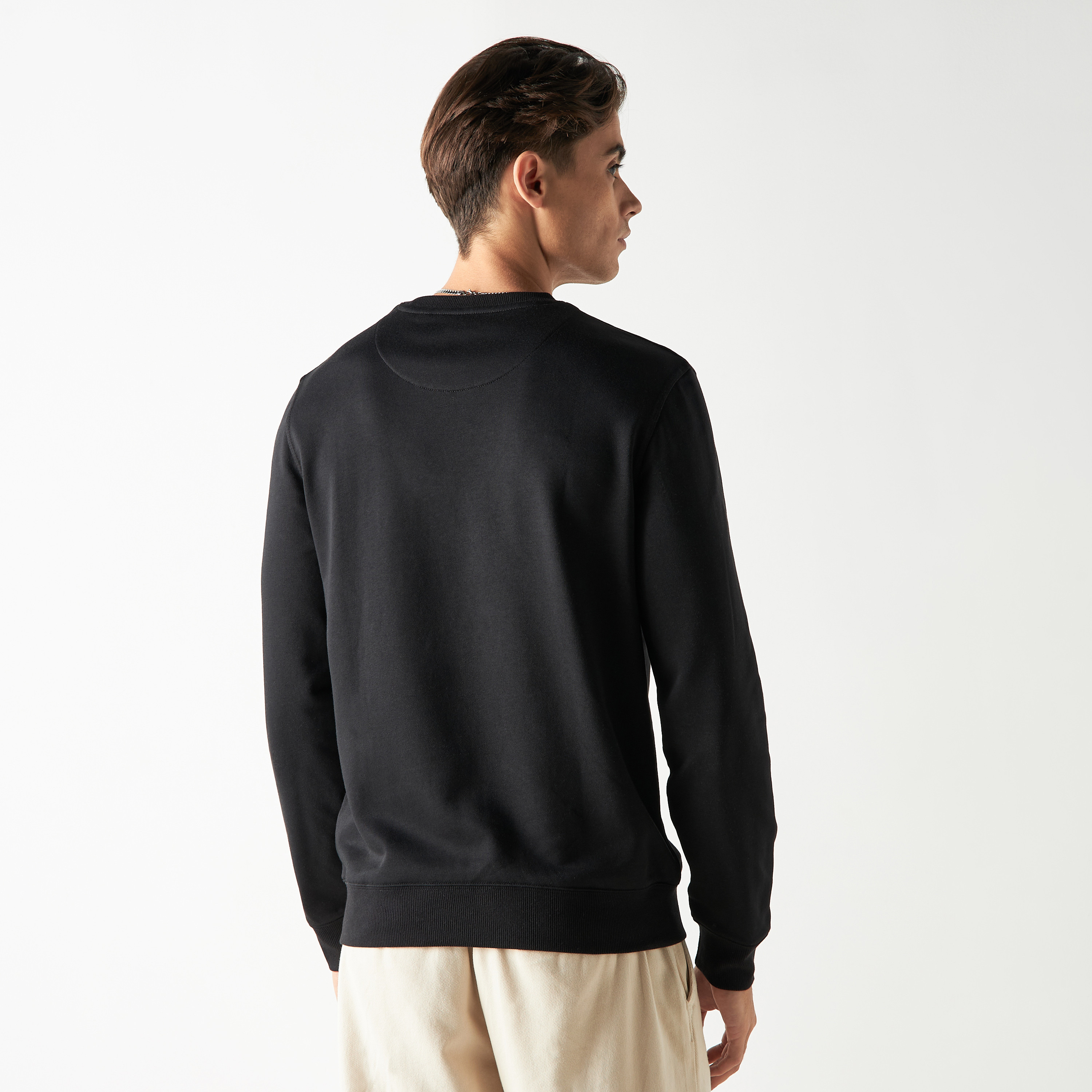 Basic crew store neck sweatshirt