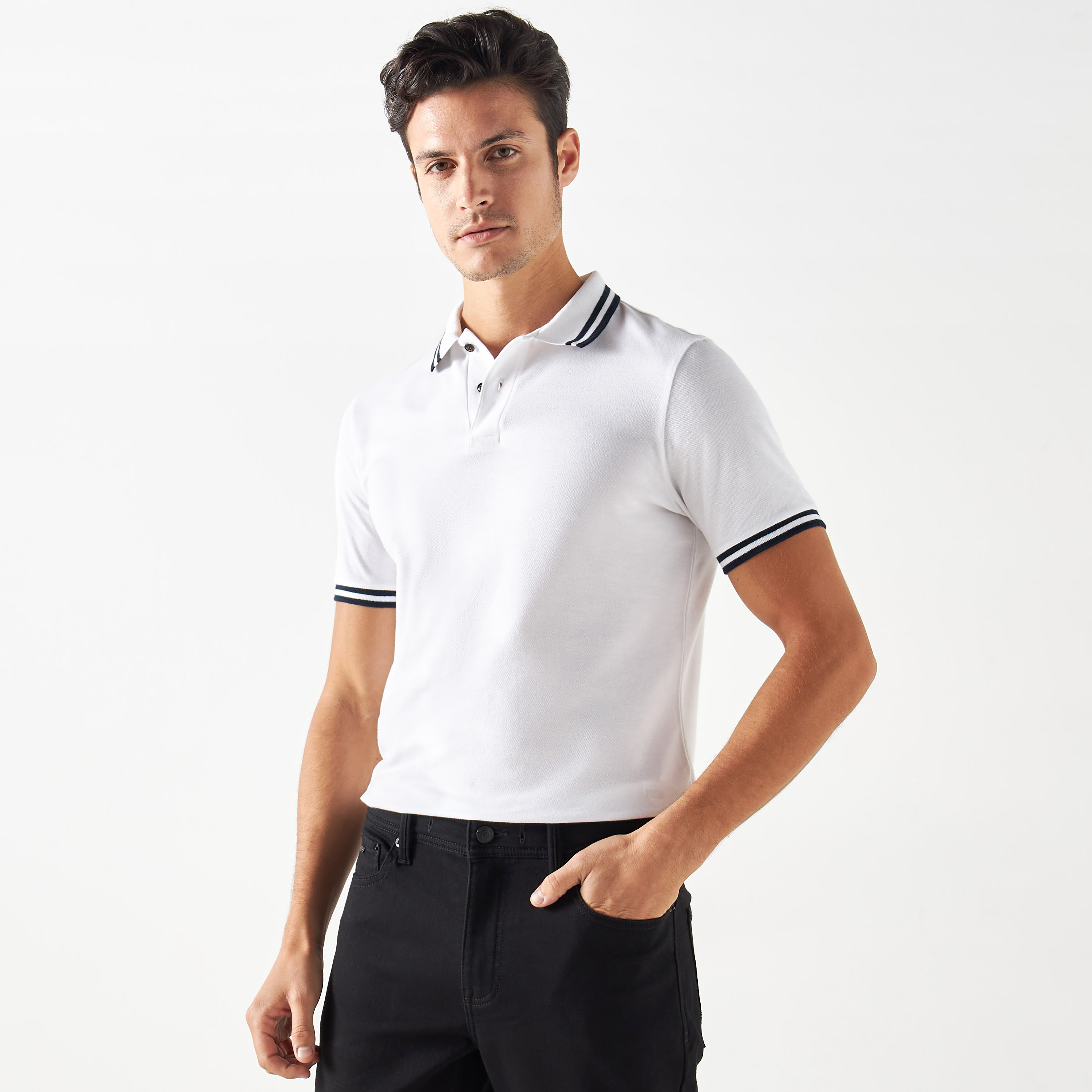 Short sleeve polo deals shirt