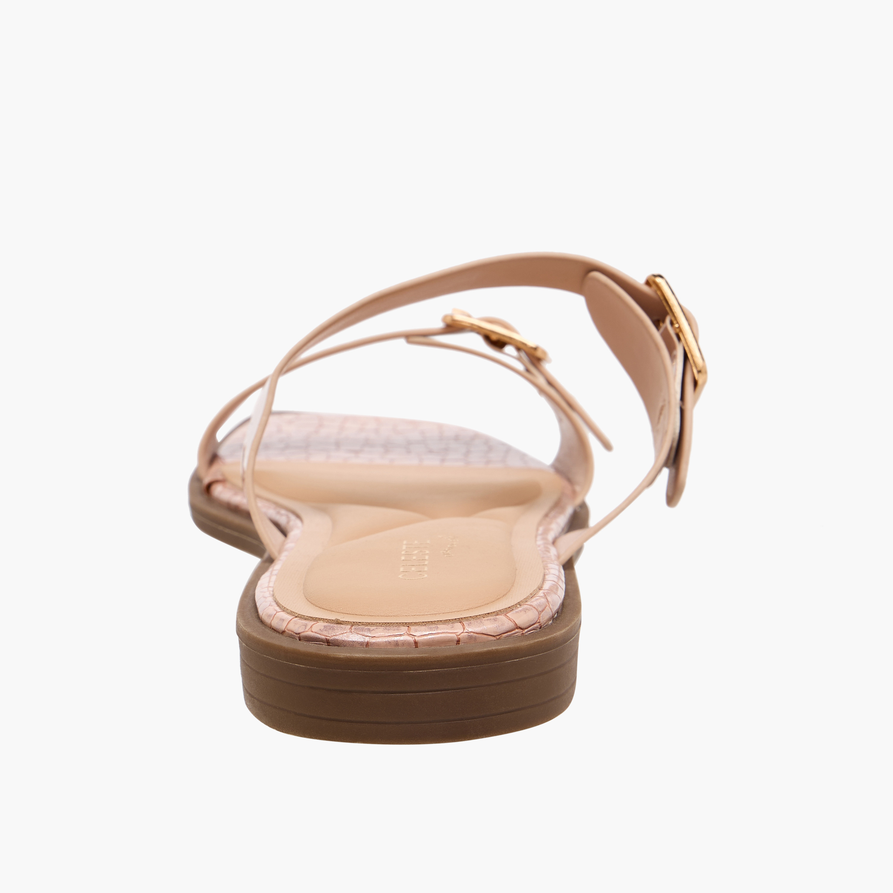 Celeste Women Textured Flat Sandals-women-shoes-flats-sandals-image-4