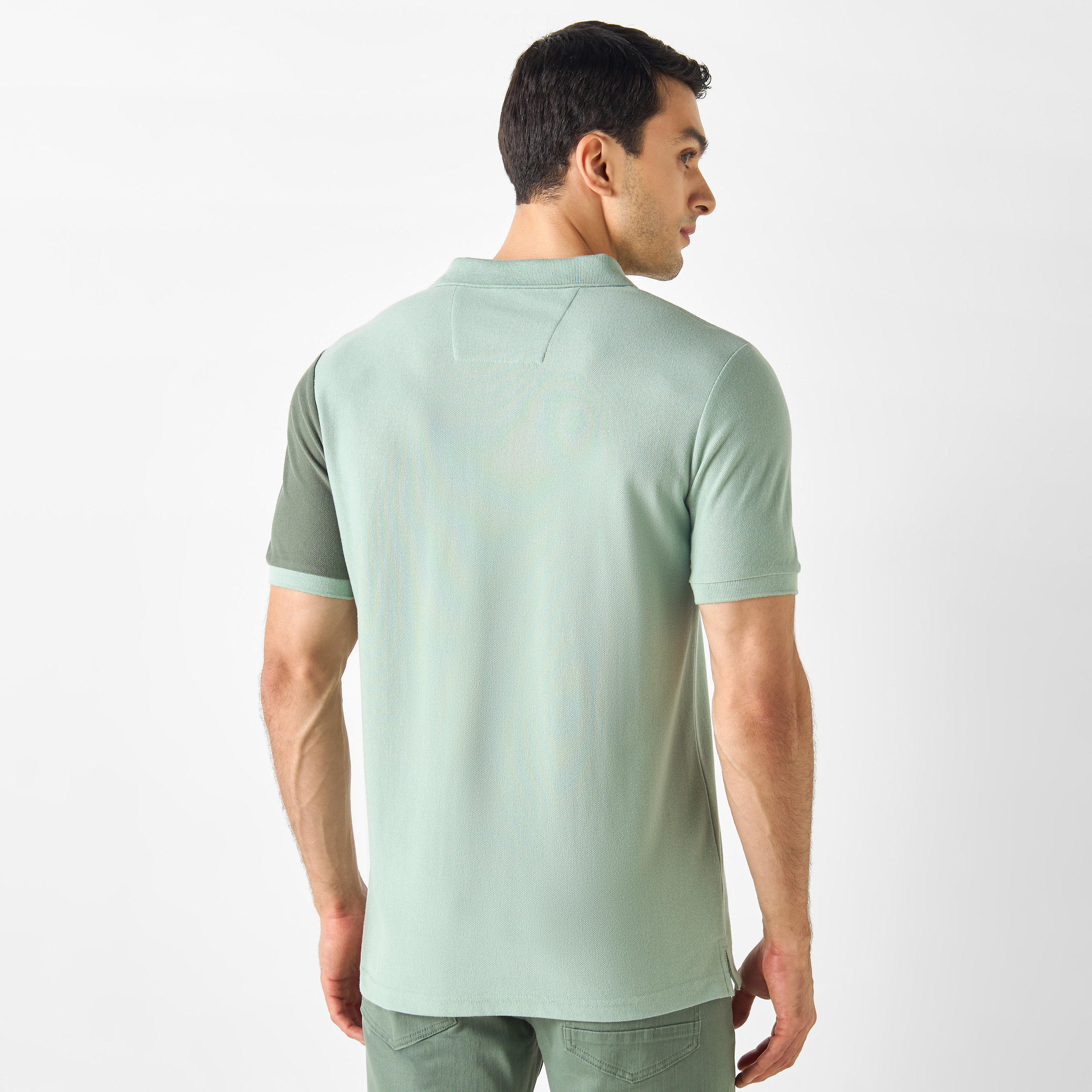 تيشيرت بولو مقلم بأكمام قصيرة-men-clothing-tshirtsandpolos-polos-image-3