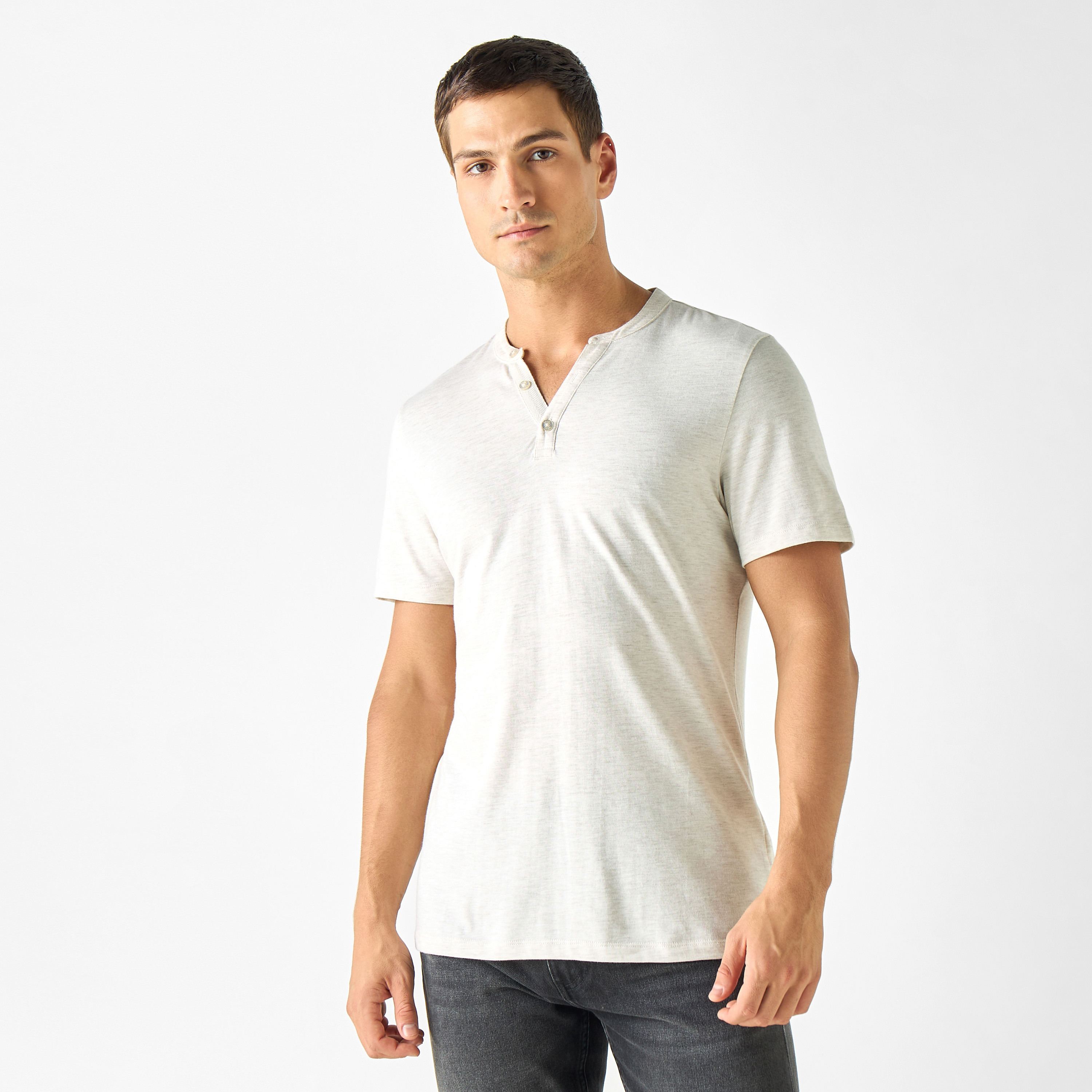 Henley Neck T-shirt with Half-Button Closure-men-clothing-tshirtsandpolos-tshirts-image-1