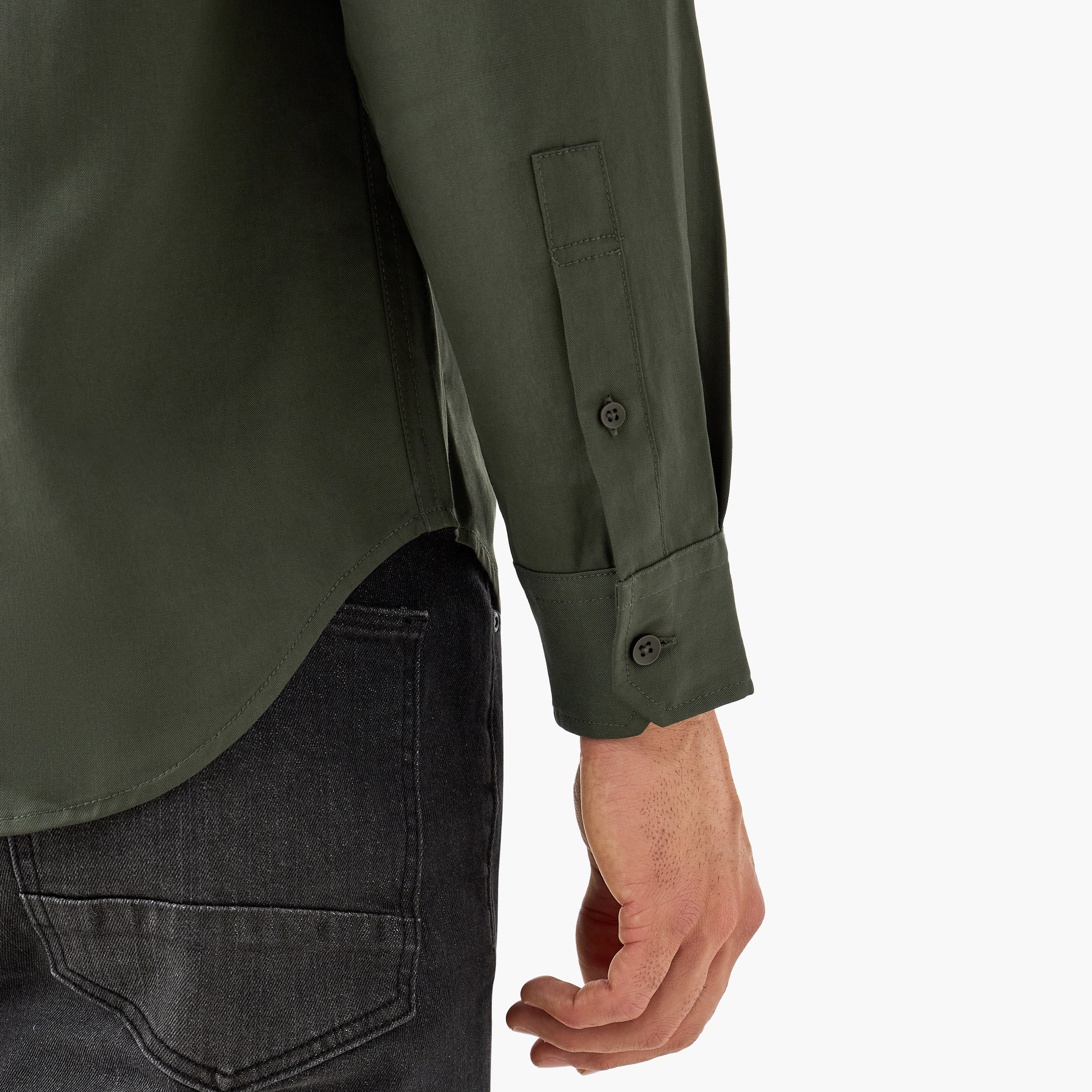 قميص بأكمام طويلة وقصة عادية-men-clothing-shirts-image-5