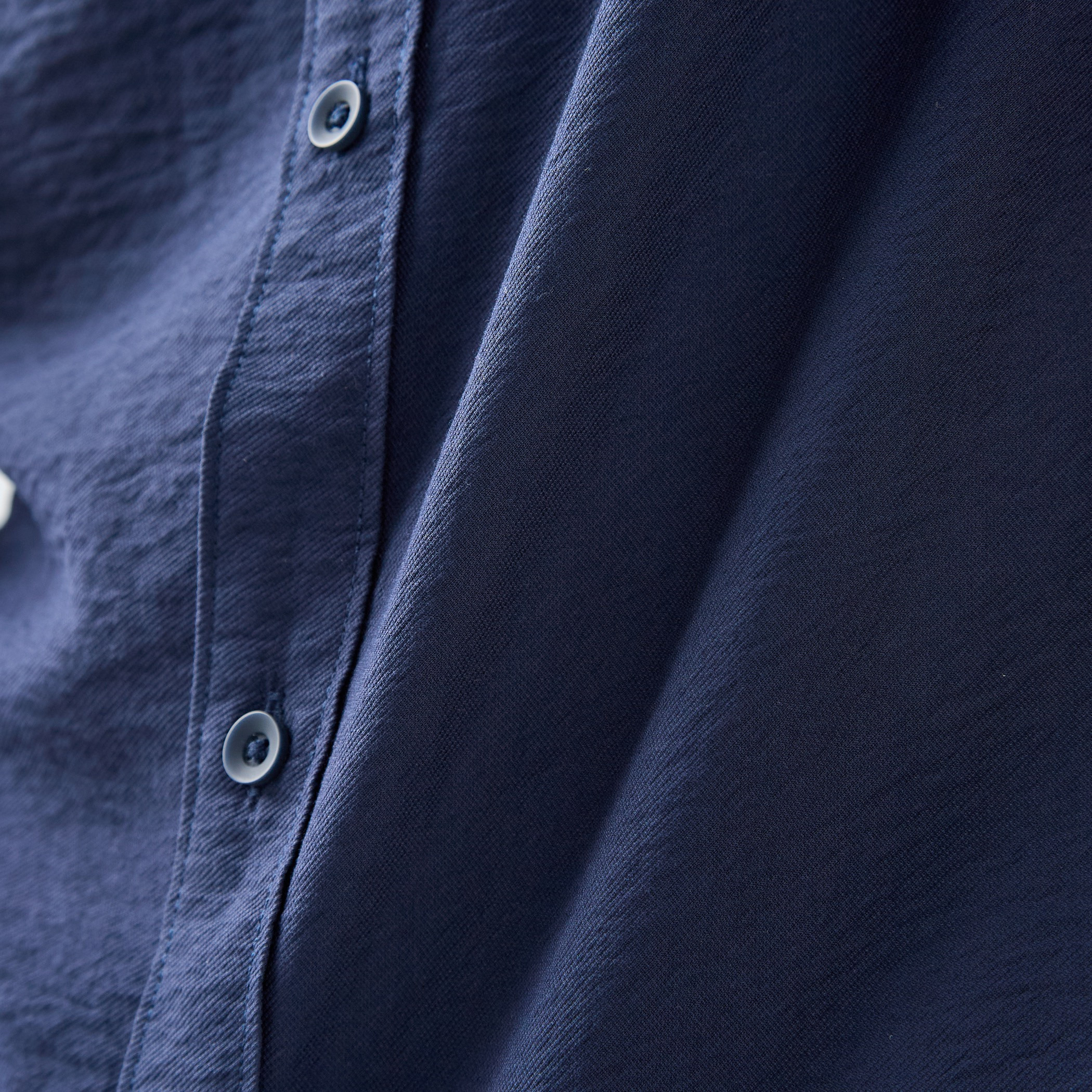Regular Fit Crinkle Textured Collared Shirt-men-clothing-shirts-image-5