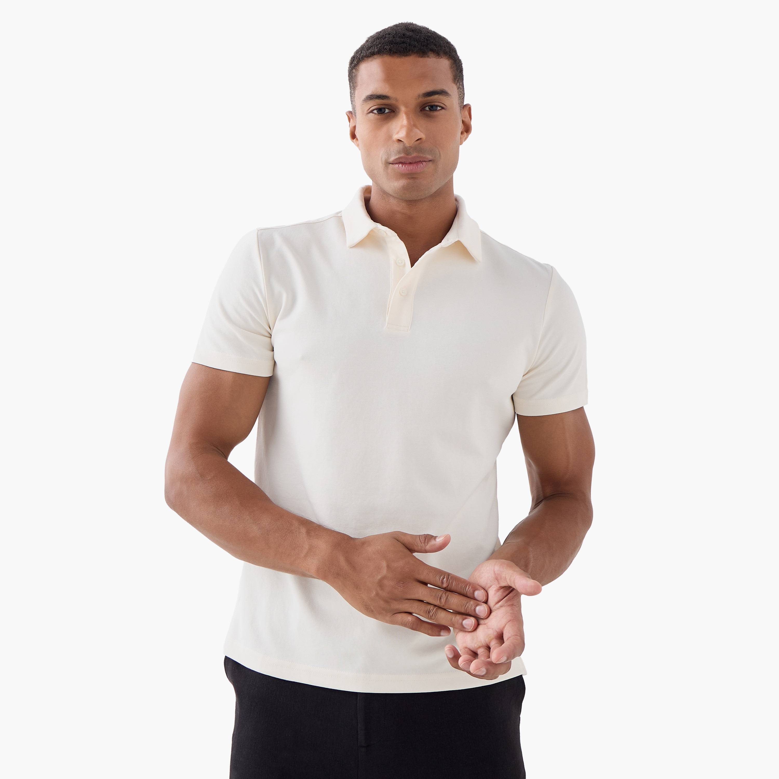 Slim Fit Polo T-shirt-men-clothing-tshirtsandpolos-polos-image-1