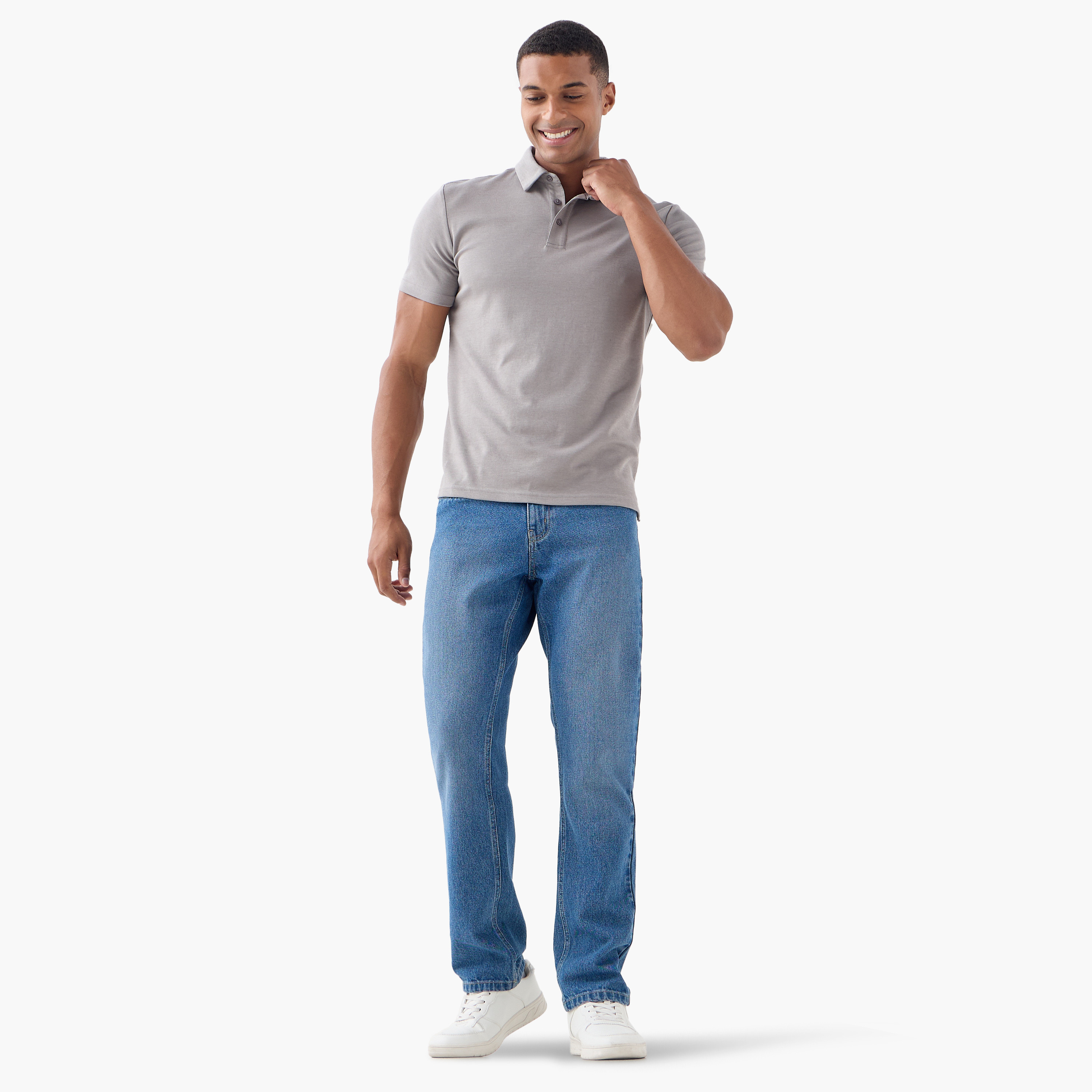 Slim Fit Polo T-shirt-men-clothing-tshirtsandpolos-polos-image-2