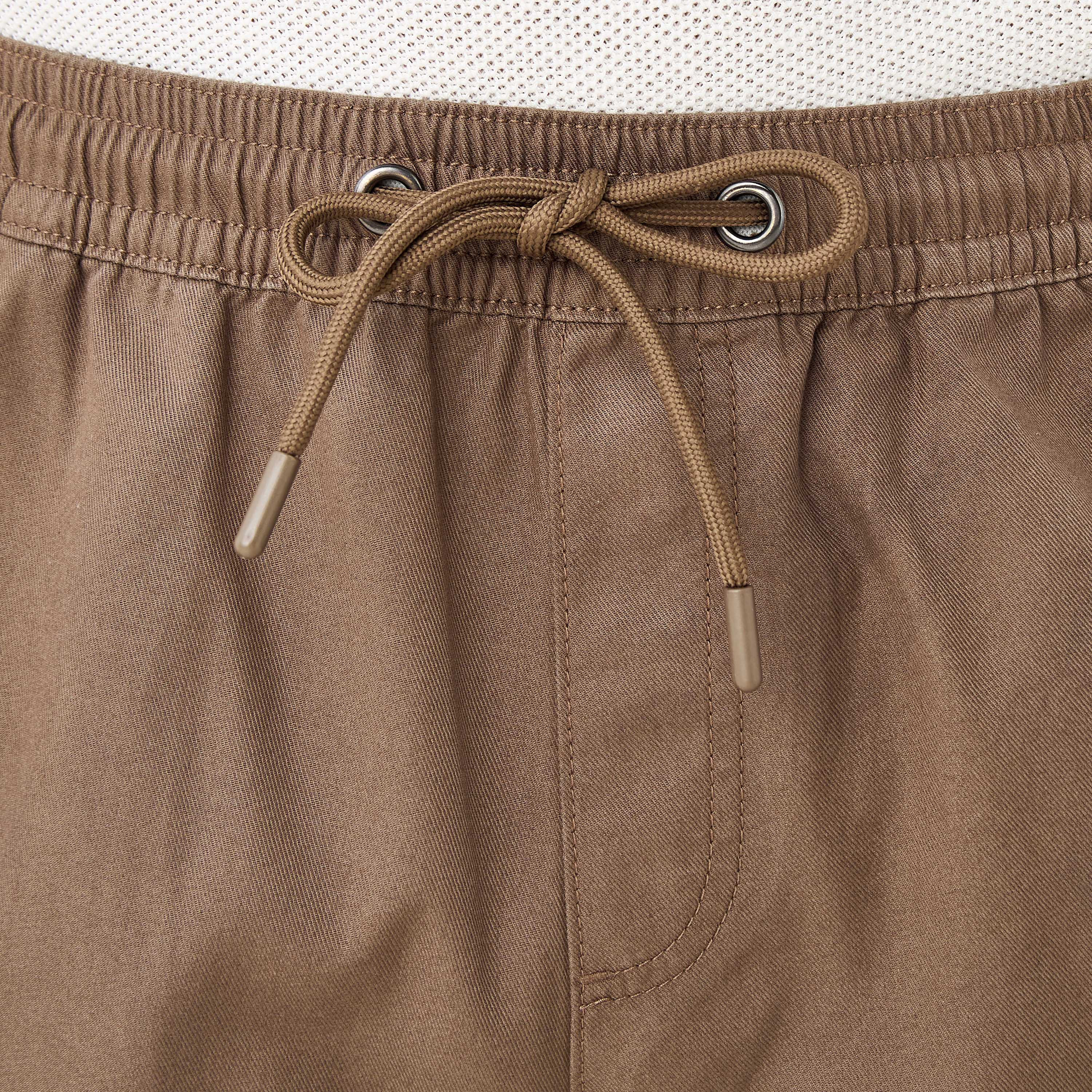 Regular Fit Shorts with Flexi Waist and Pockets-men-clothing-bottoms-shorts-image-6