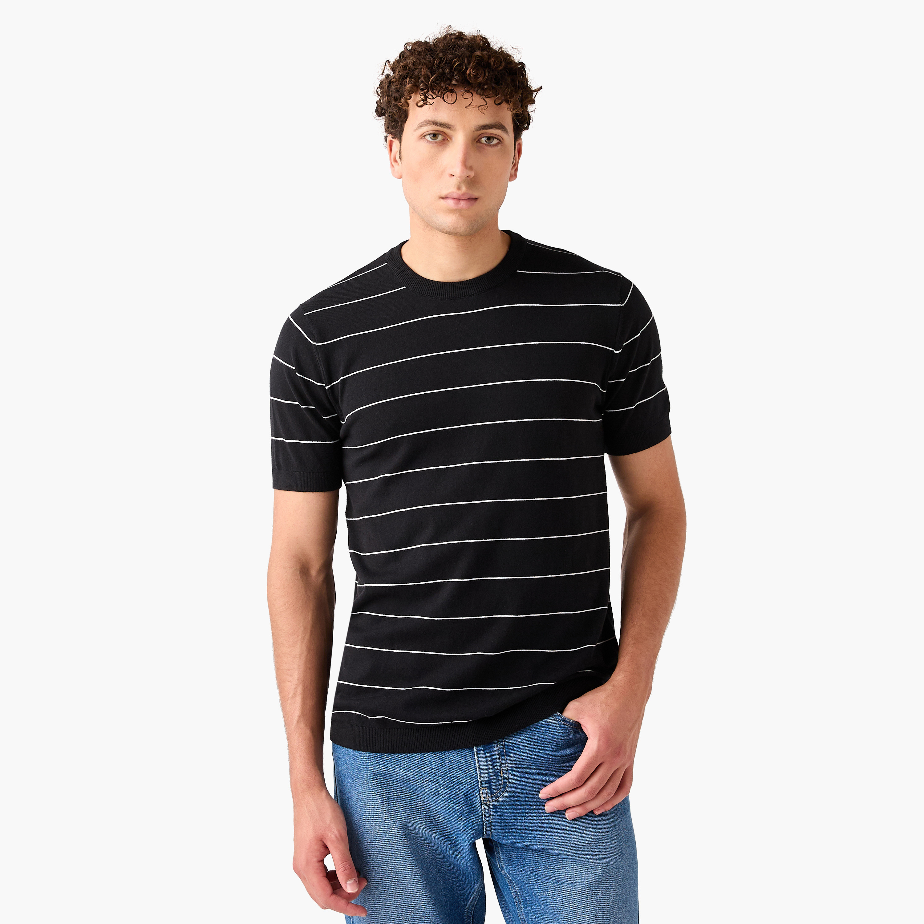 Striped Crew Neck T-shirt-men-clothing-tshirtsandpolos-tshirts-image-1
